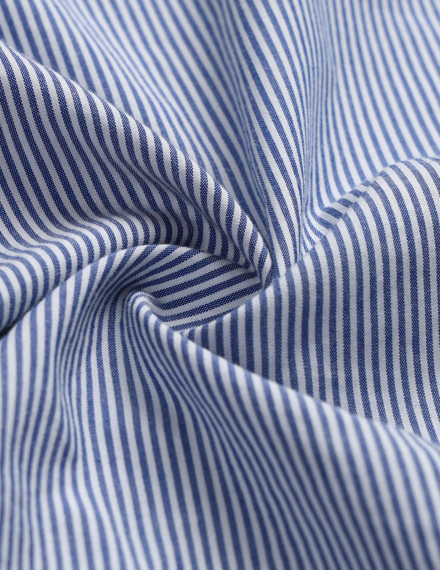 Vertical Striped Tailored Fit Shirt Blue - U.S. Polo Assn. India | Large