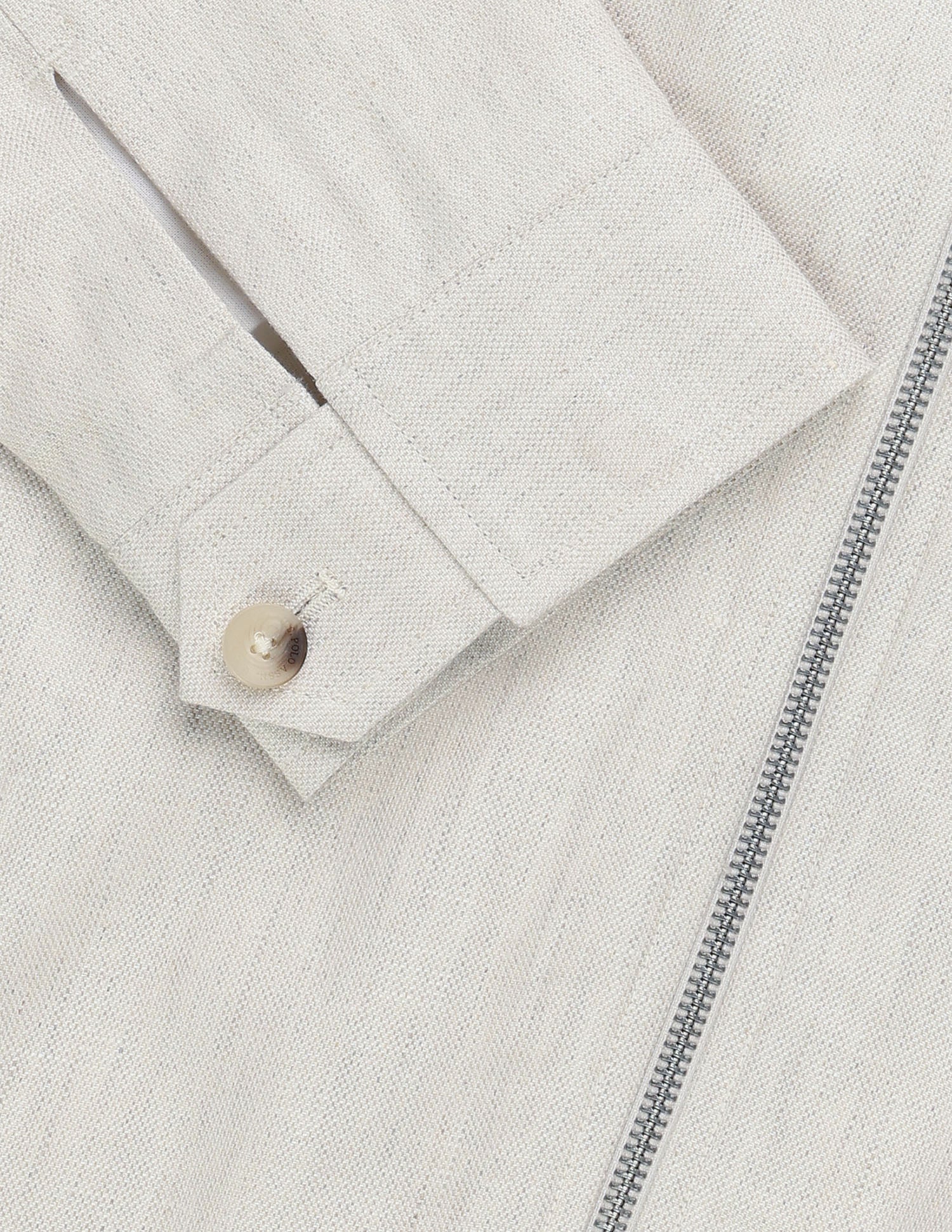 Regular Fit Solid Jacket Beige - U.S. Polo Assn. India | Large