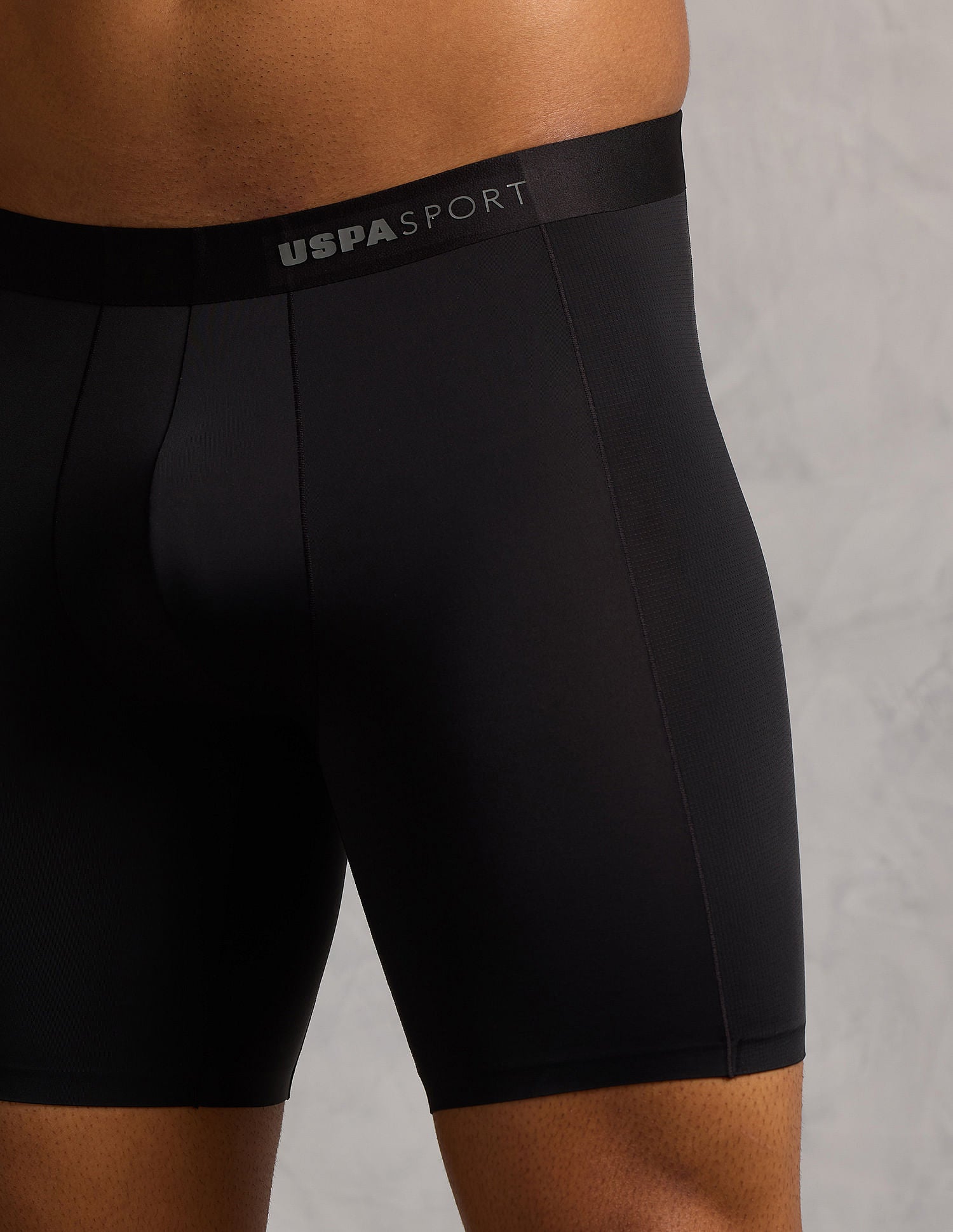 Micro Fibre Seamless Long Trunk Black - U.S. POLO ASSN. | Large