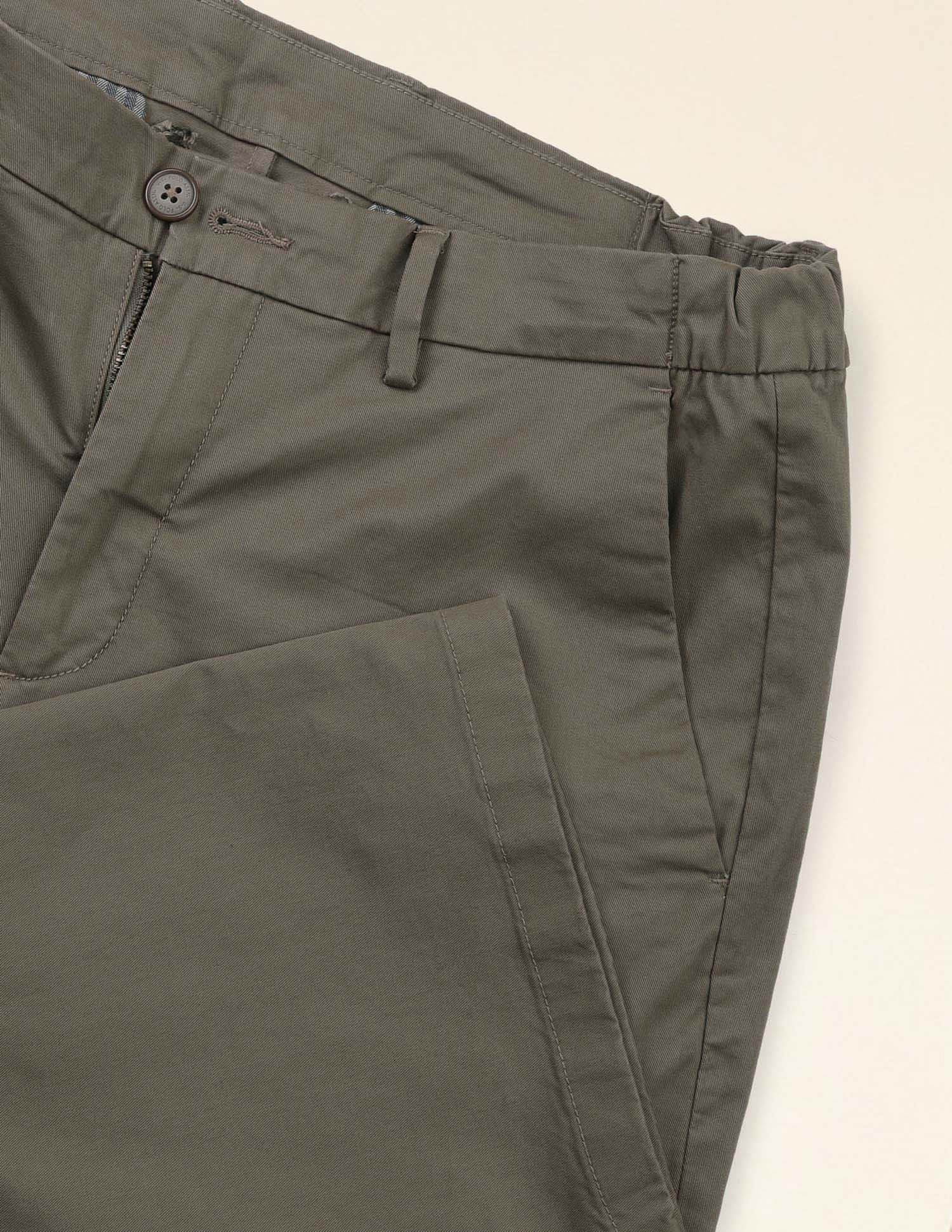 Straight Fit Solid Chinos Dark Brown - U.S. Polo Assn. India | Large