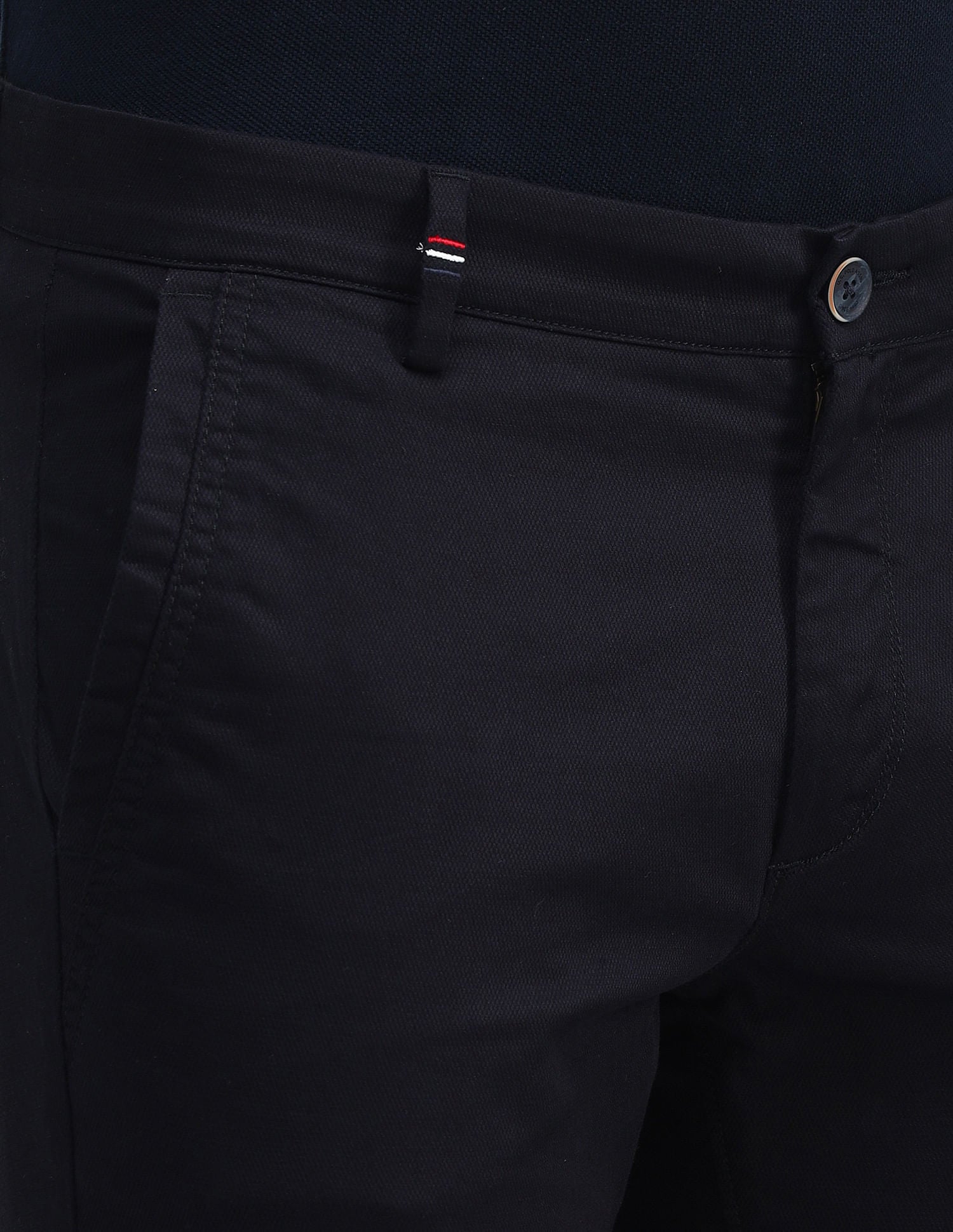 Mid Rise Slim Fit Trousers Blue - U.S. POLO ASSN. | Large