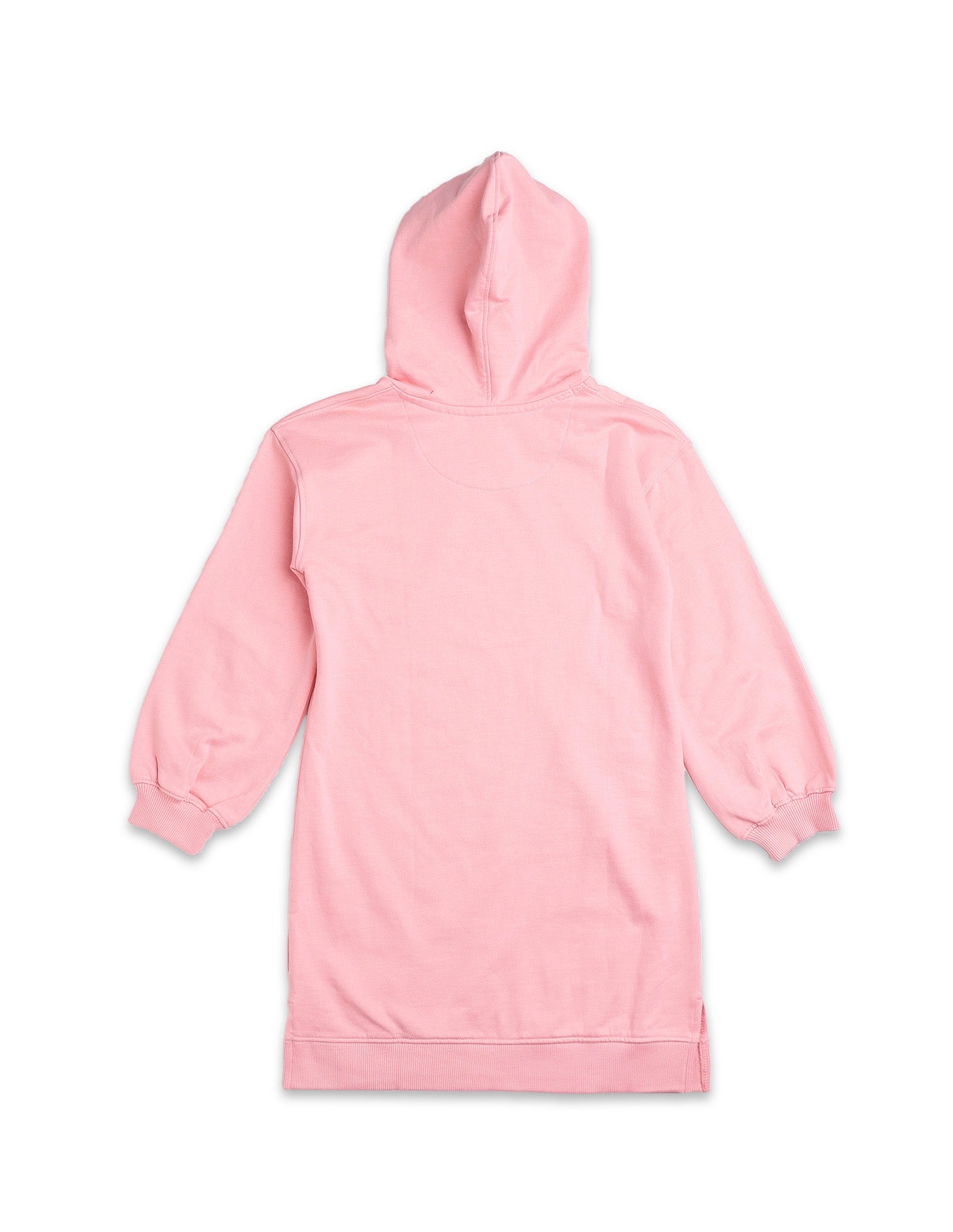 Girls Hooded Sweat Dress Pink - U.S. POLO ASSN. | Large