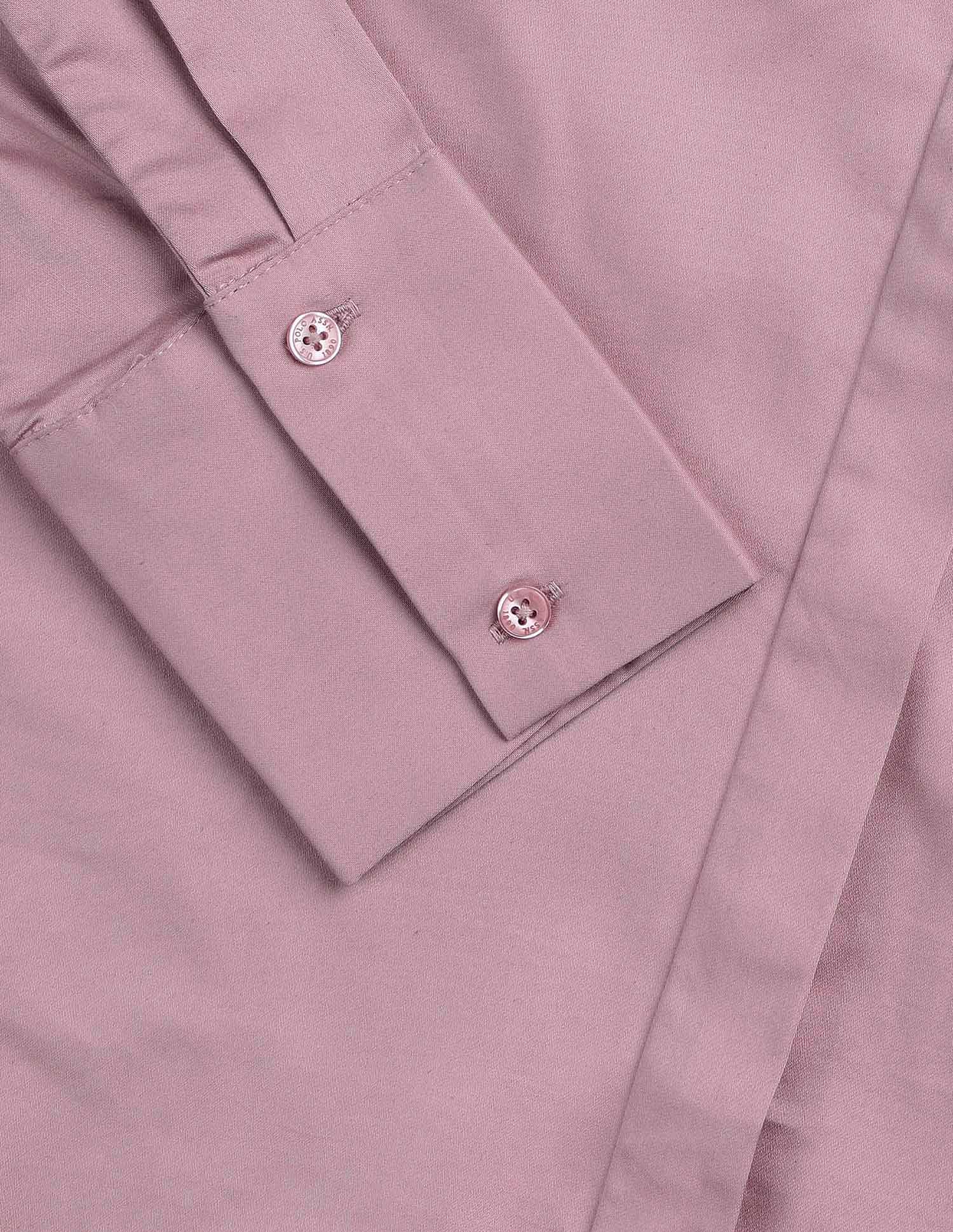 Regular Fit Satin Shirt Light Pink - U.S. POLO ASSN. | Large