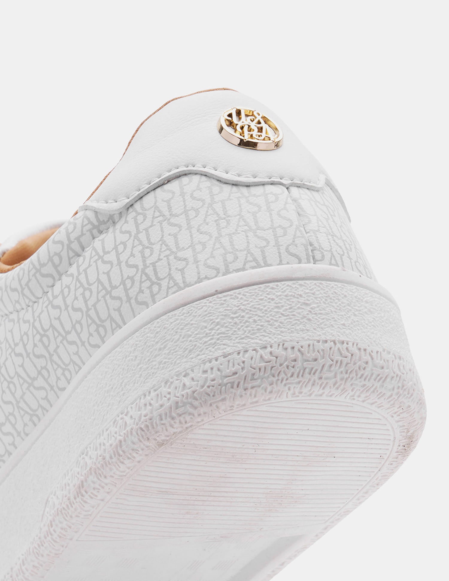 Women Marisa Brand Printed Sneakers White - U.S. Polo Assn. India | Large