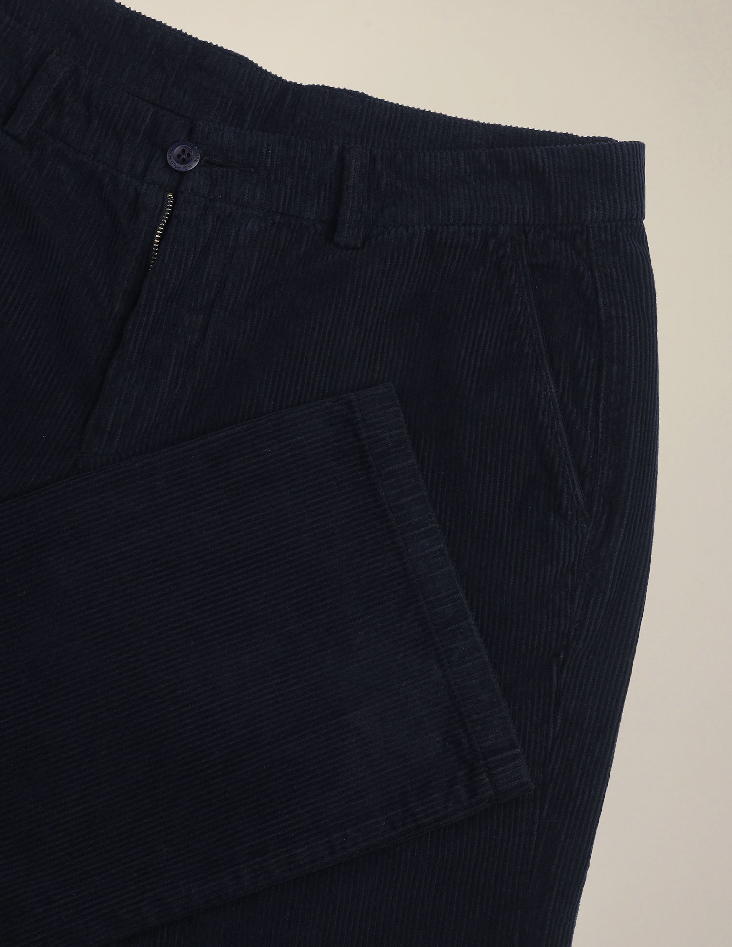 Corduroy	Riley Straight Fit Trousers Navy - U.S. Polo Assn. India | Large
