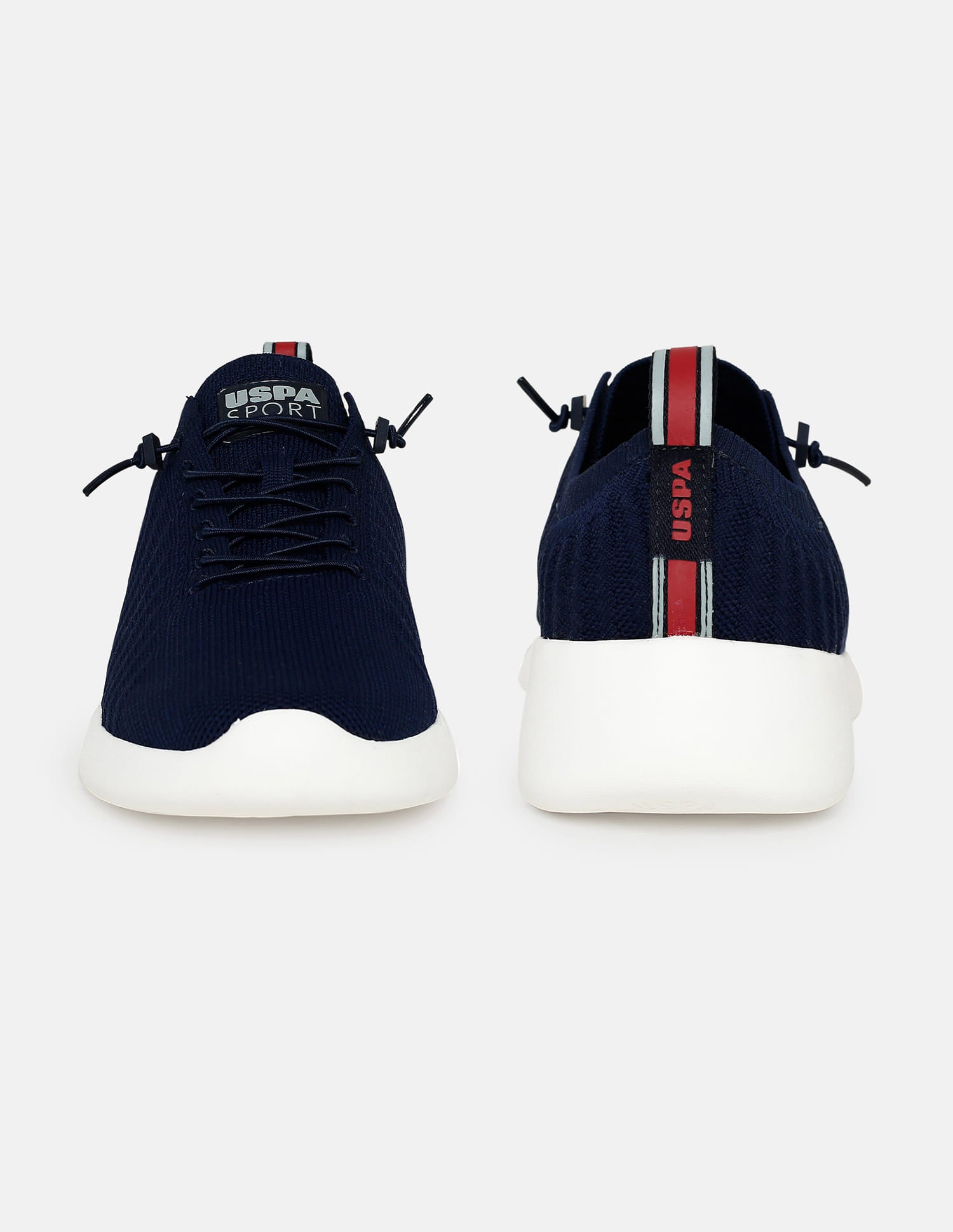 Men Solid Rocco Sports Sneakers Navy - U.S. Polo Assn. India | Large