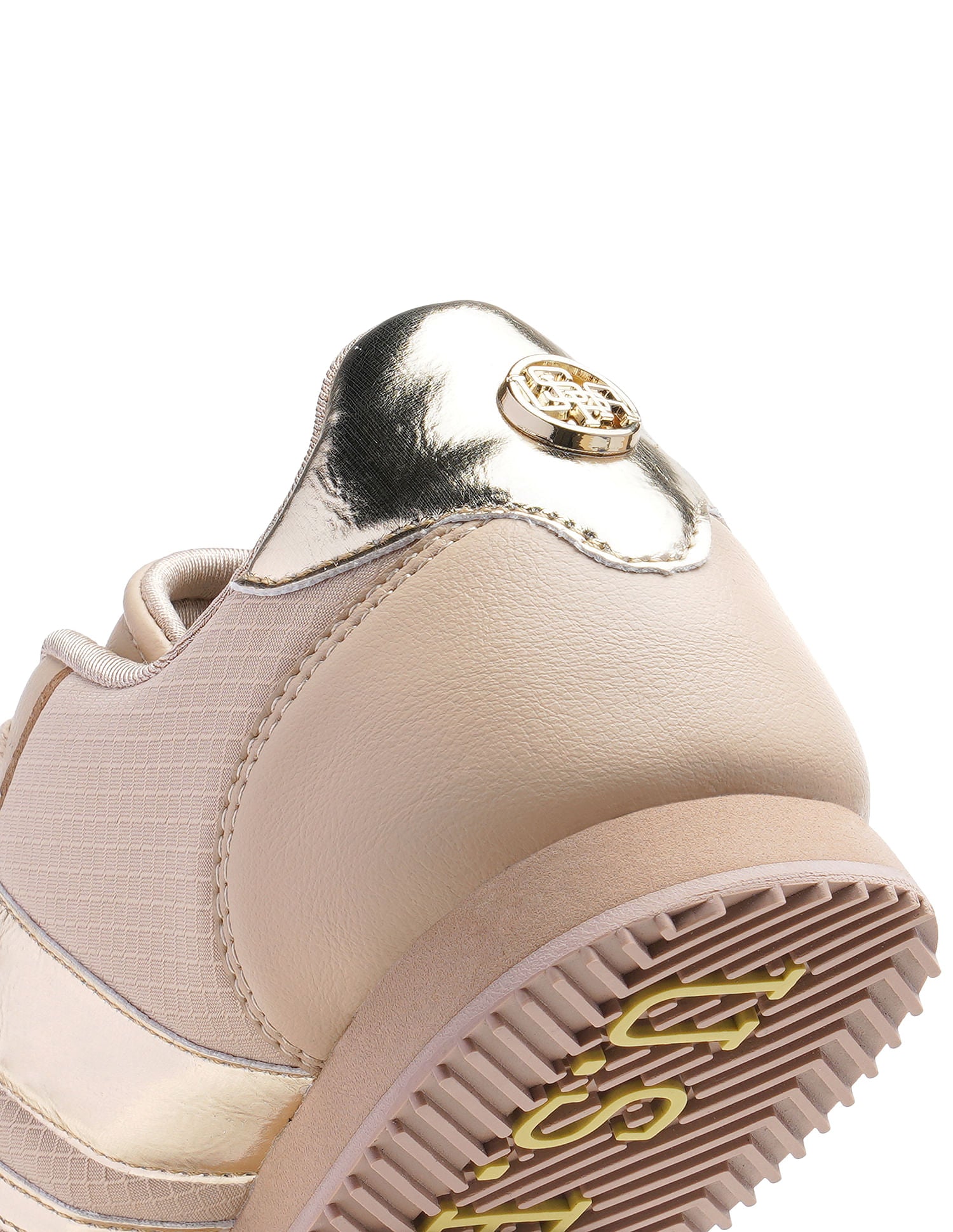 Women Lace Ups Logo Nemsy 2.0 Sneakers Beige - U.S. POLO ASSN. | Large