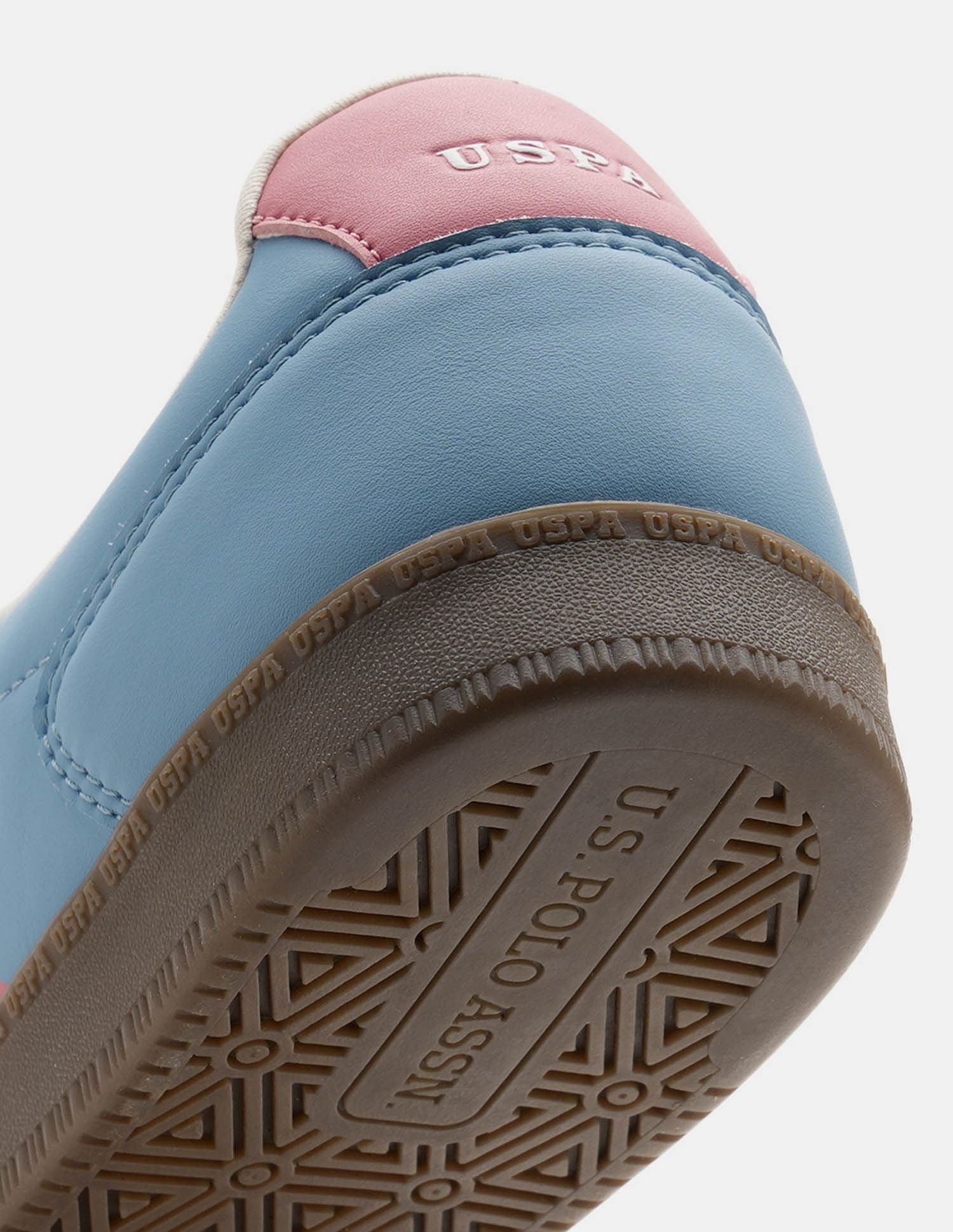 Men Hilton Colour Blocked Sneakers Blue - U.S. Polo Assn. India | Large
