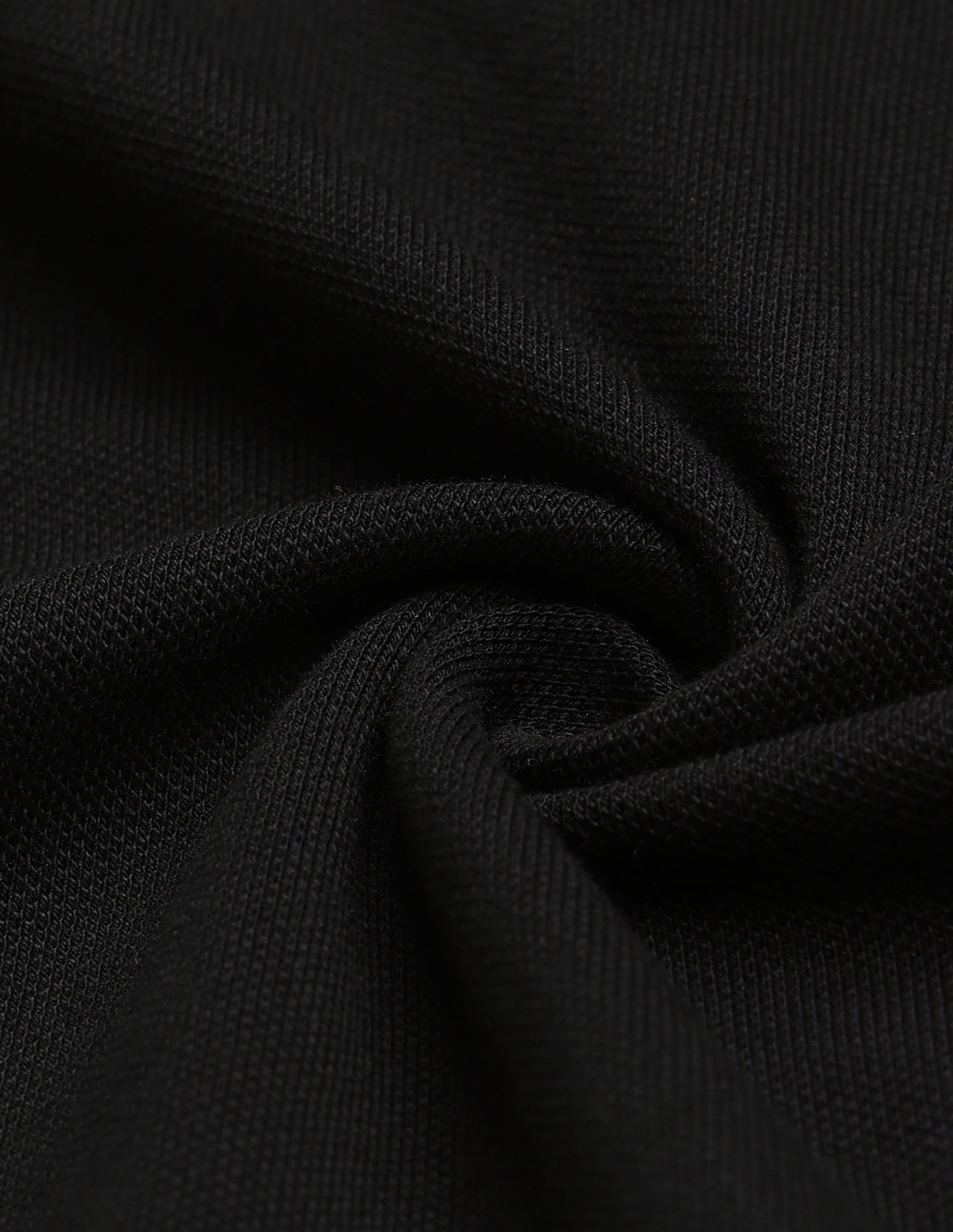 Regular Fit Textured Polo Shirt Black - U.S. Polo Assn. India | Large
