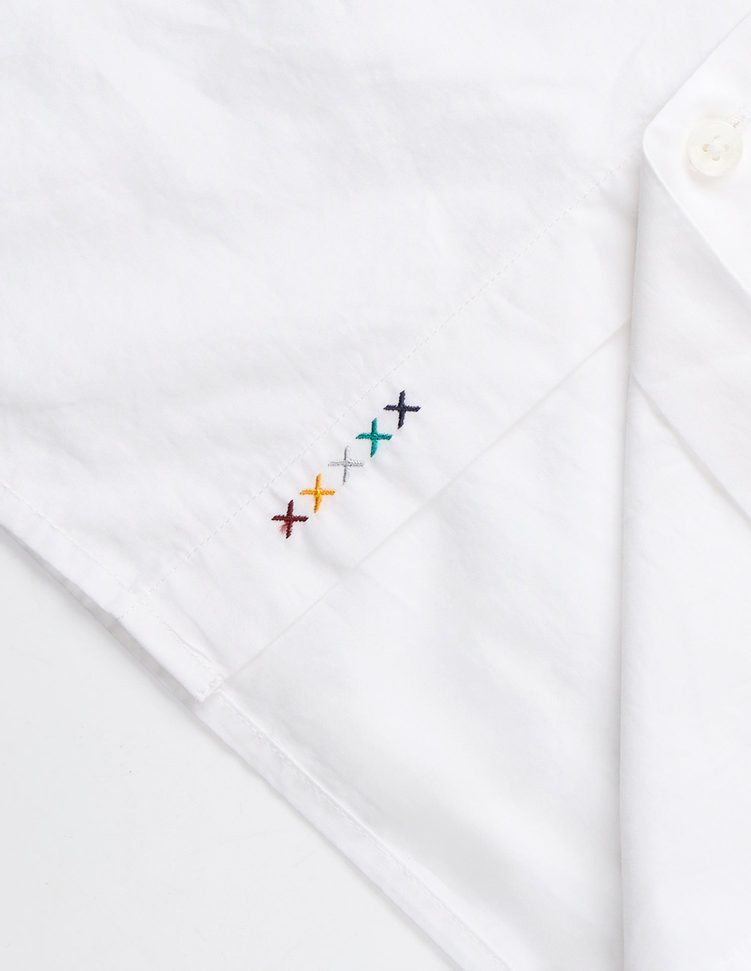 Pacho X Vertical Striped Tailored Fit Shirt White - U.S. POLO ASSN. | Large