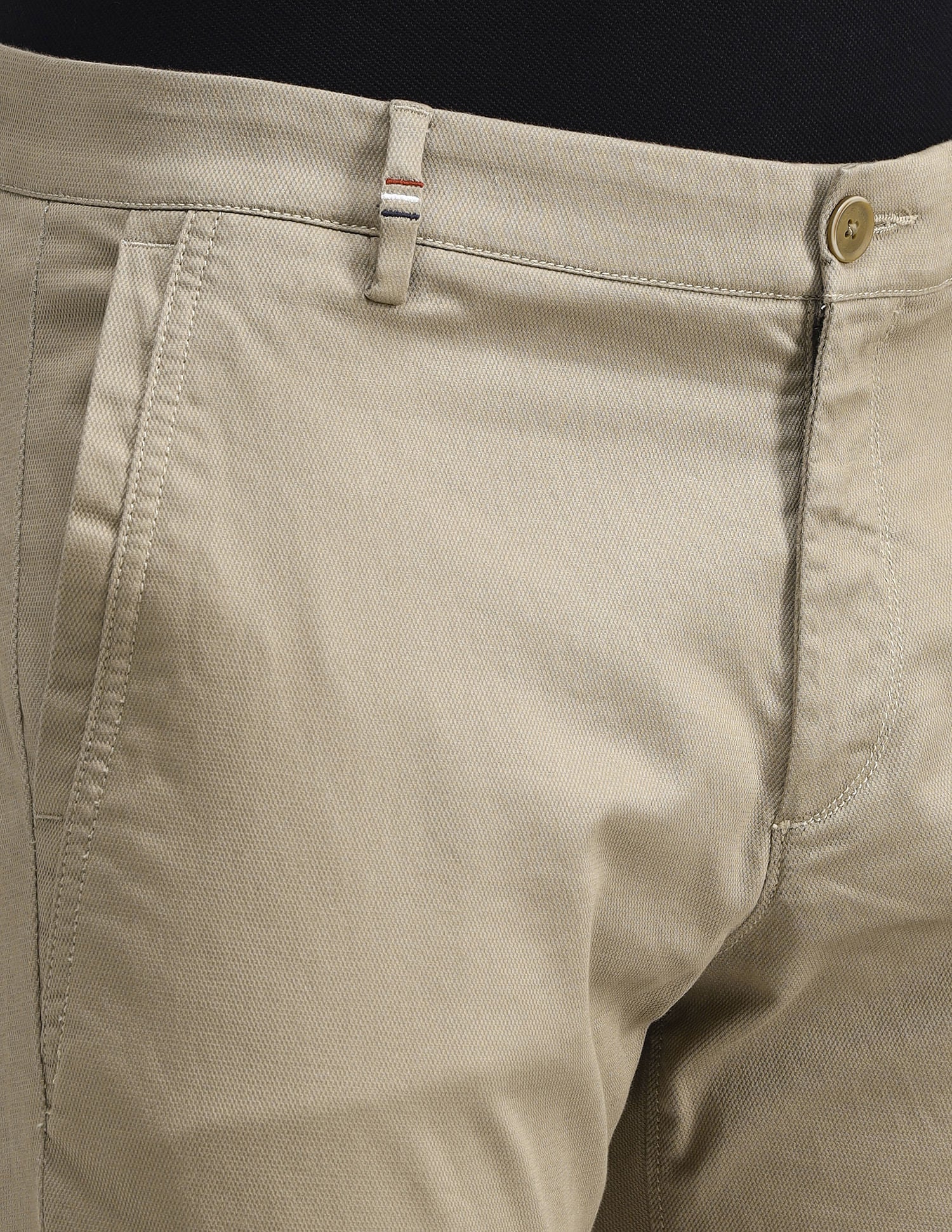 Mid Rise Slim Fit Trousers Brown - U.S. POLO ASSN. | Large