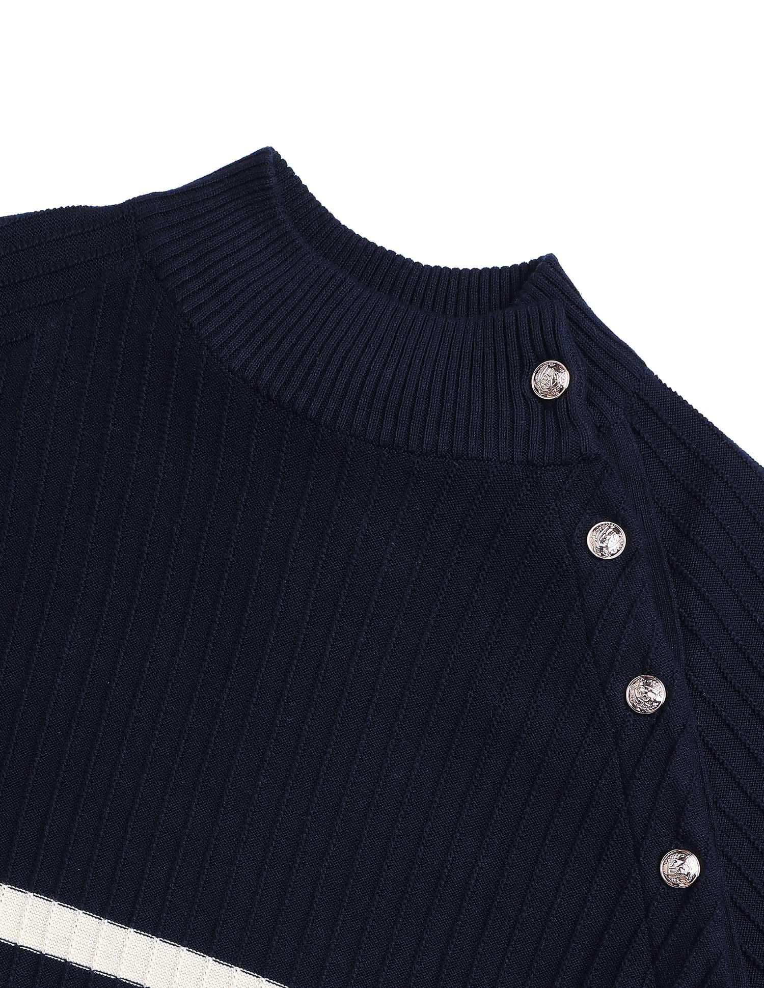 Horizontal Striped Regular Fit Sweater Multi-colour - U.S. POLO ASSN. | Large