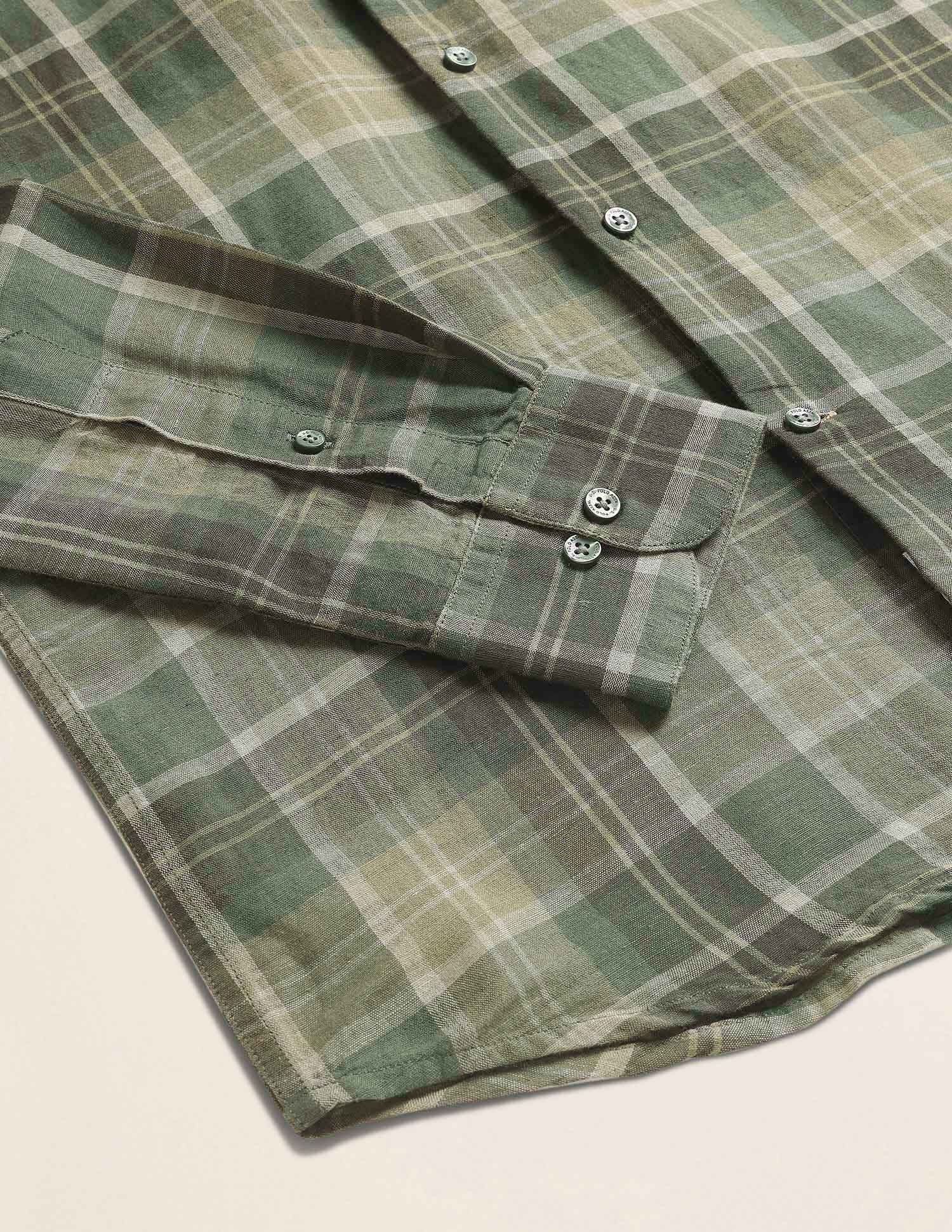 Sotogrande Regular Fit Shirt Olive - U.S. Polo Assn. India | Large