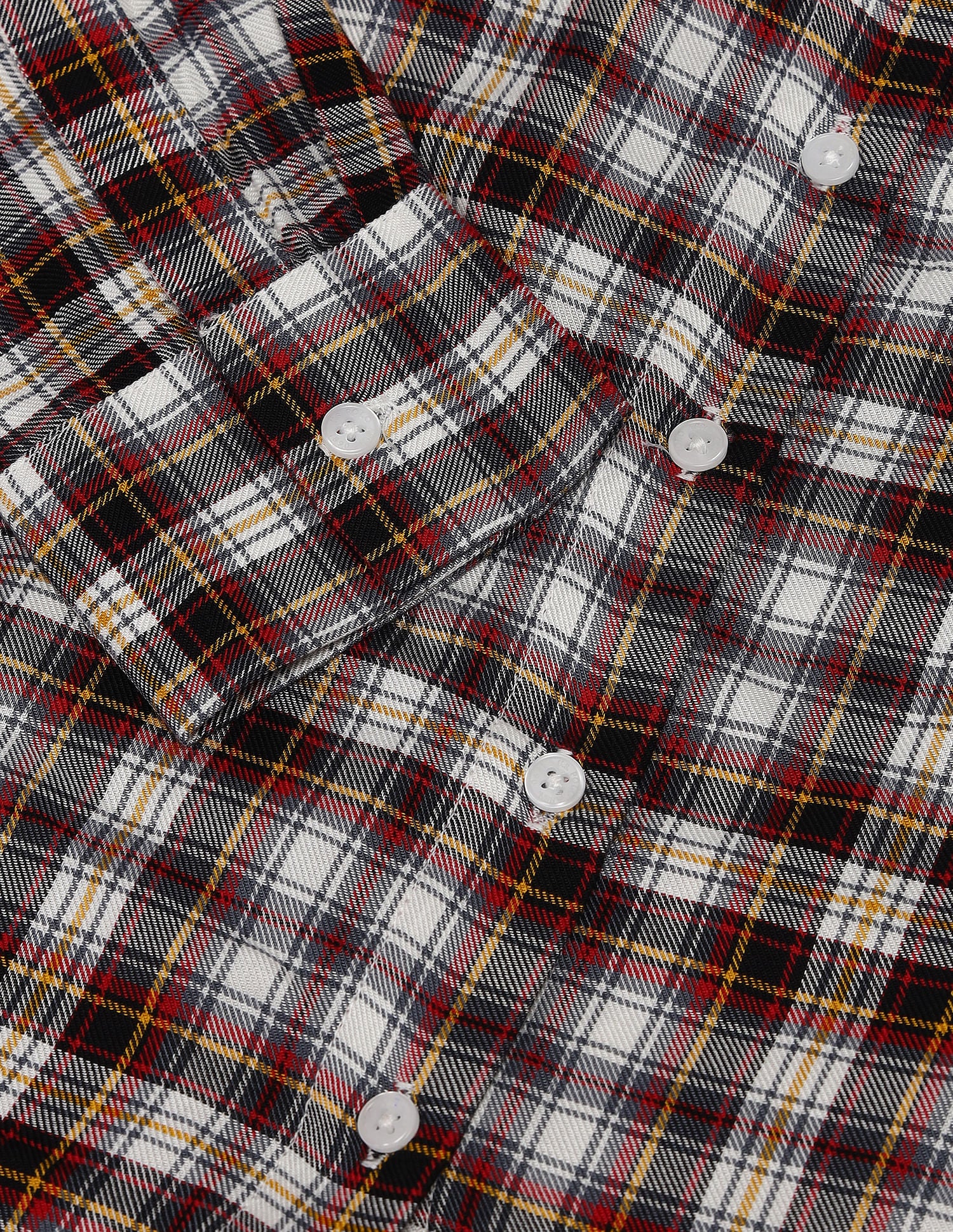 Tartan Check Pure Cotton Shirt Multicolour - U.S. Polo Assn. India | Large