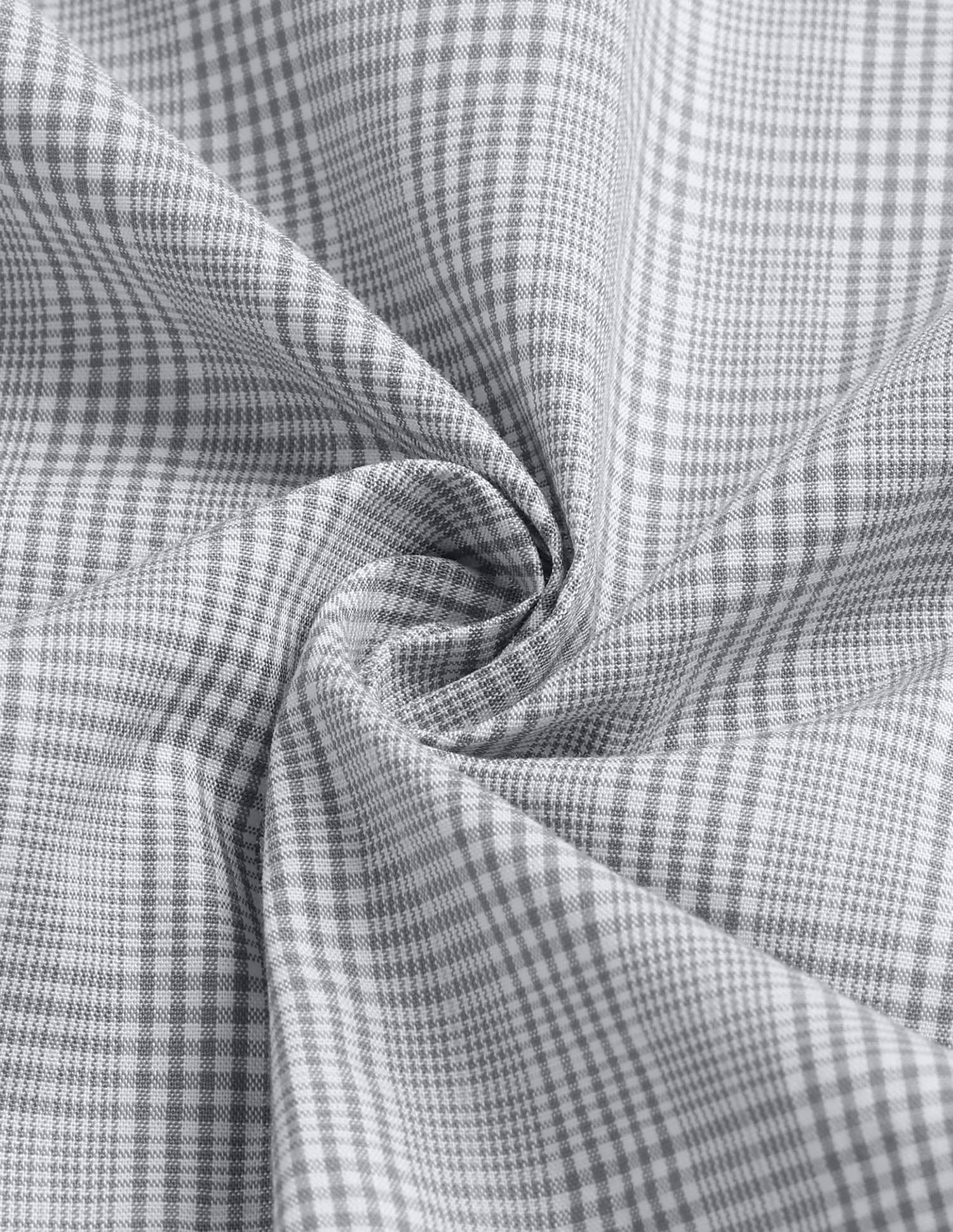 Tailored Fit Satin Shirt Light Grey - U.S. Polo Assn. India | Large