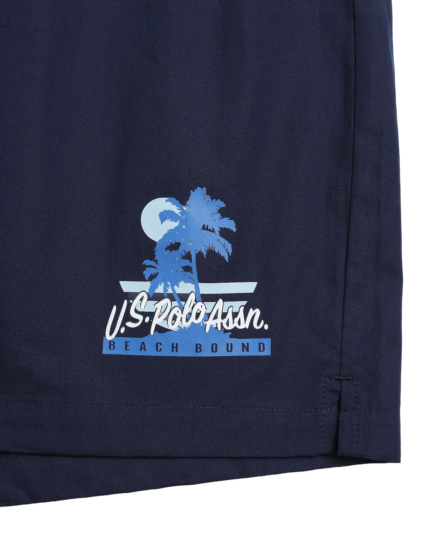 Pure Cotton Mid Rise OEX14 Boxers - Pack Of 1 Uspa Navy - U.S. Polo Assn. India | Large
