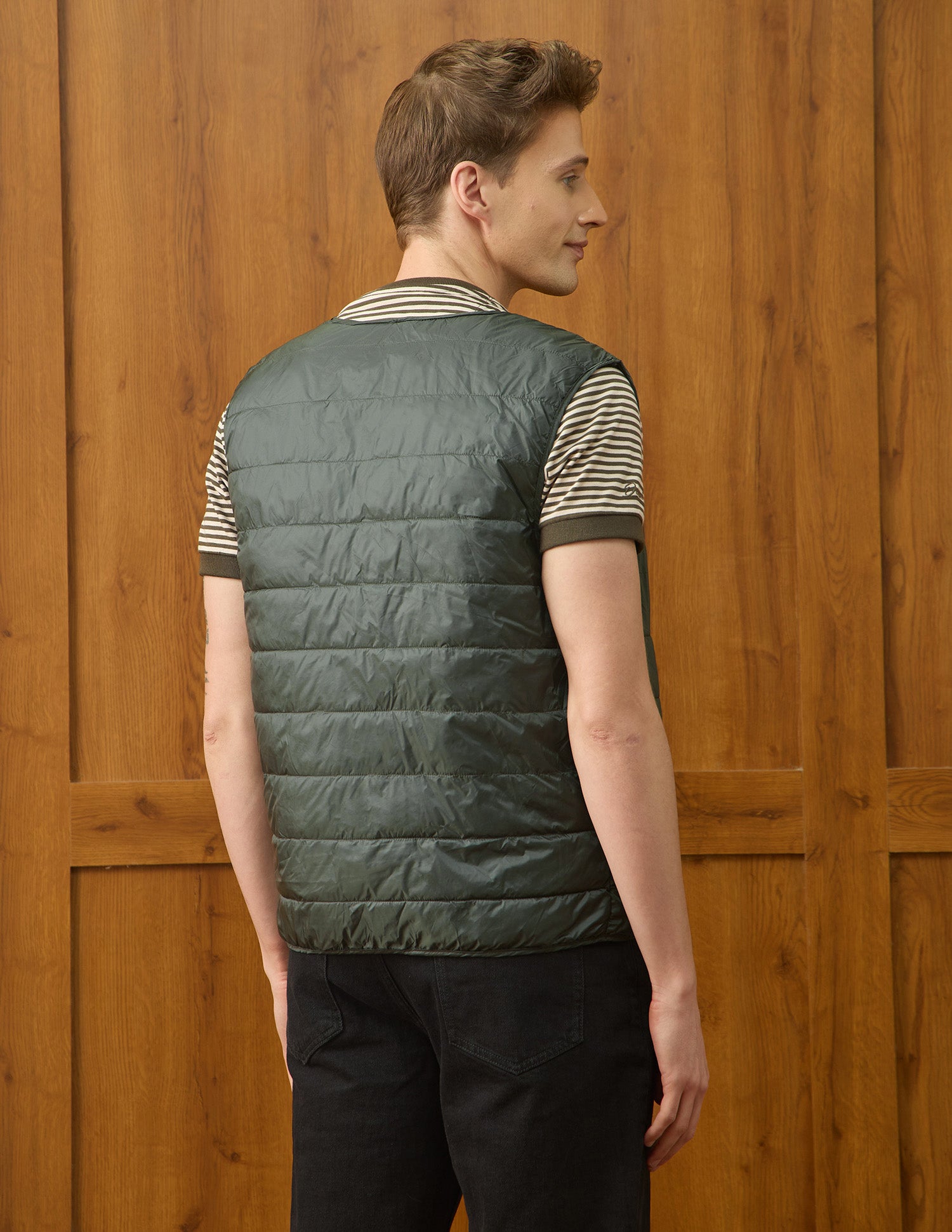 Solid Equestrian Aisle Theater Jacket Olive - U.S. Polo Assn. India | Large