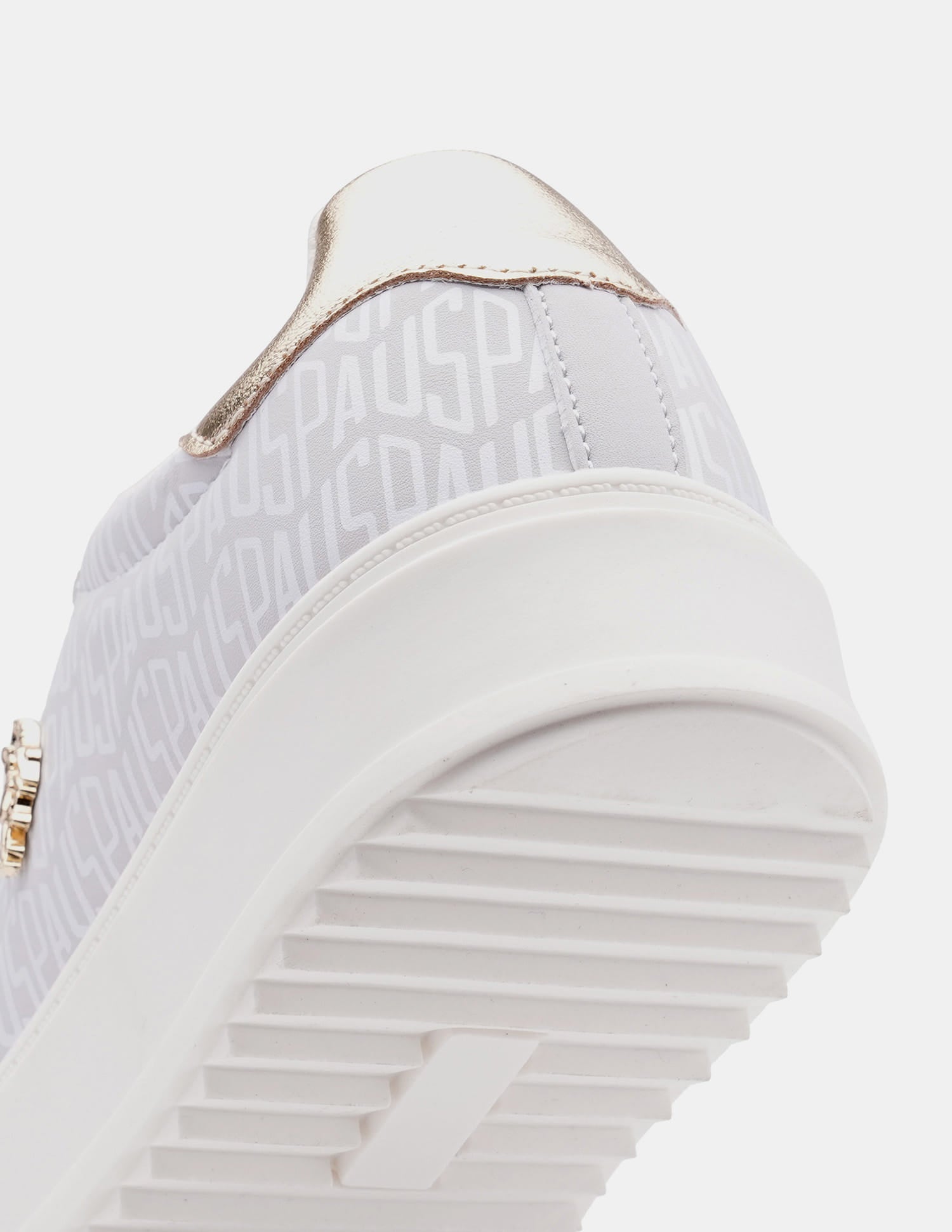 Women Narcisa Brand Printed Sneakers White - U.S. Polo Assn. India | Large
