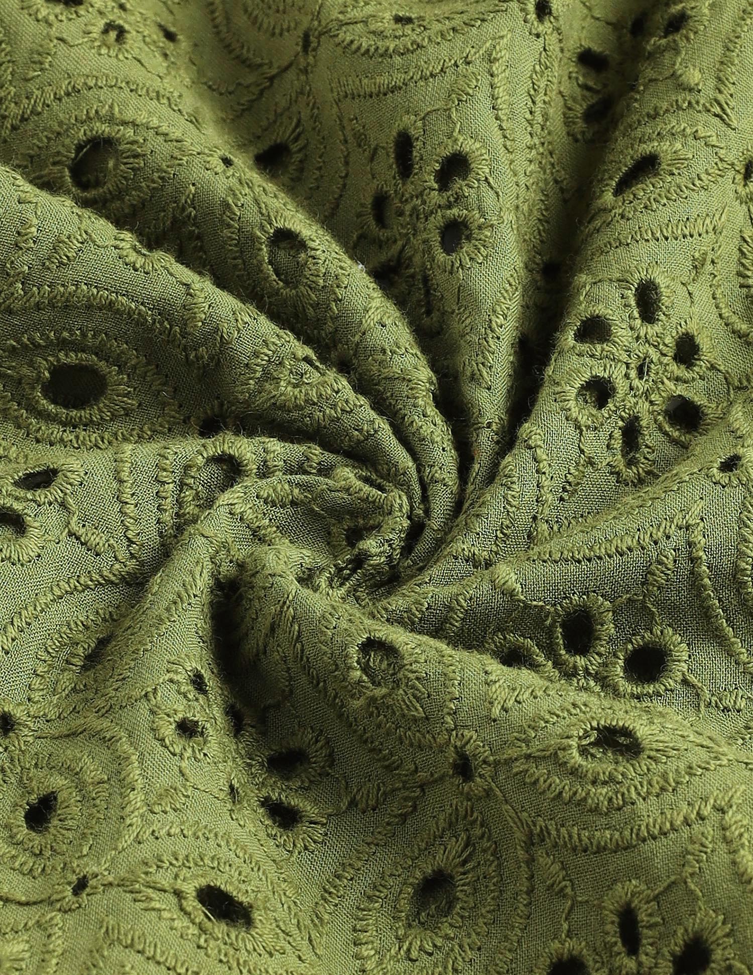 Floral Schiffili Regular Fit Top Olive - U.S. Polo Assn. India | Large