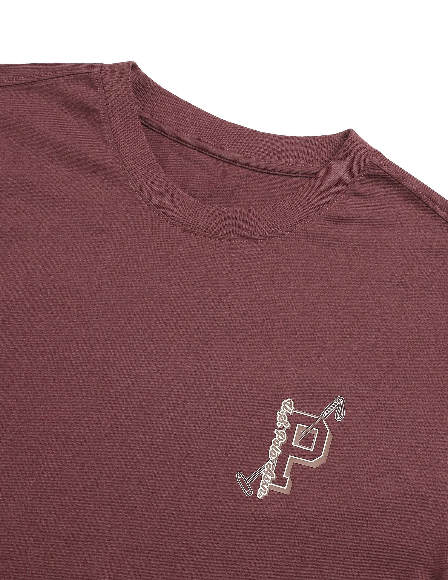 Regular Shape Retention OEE16 Lounge T-Shirt Sable - U.S. Polo Assn. India | Large