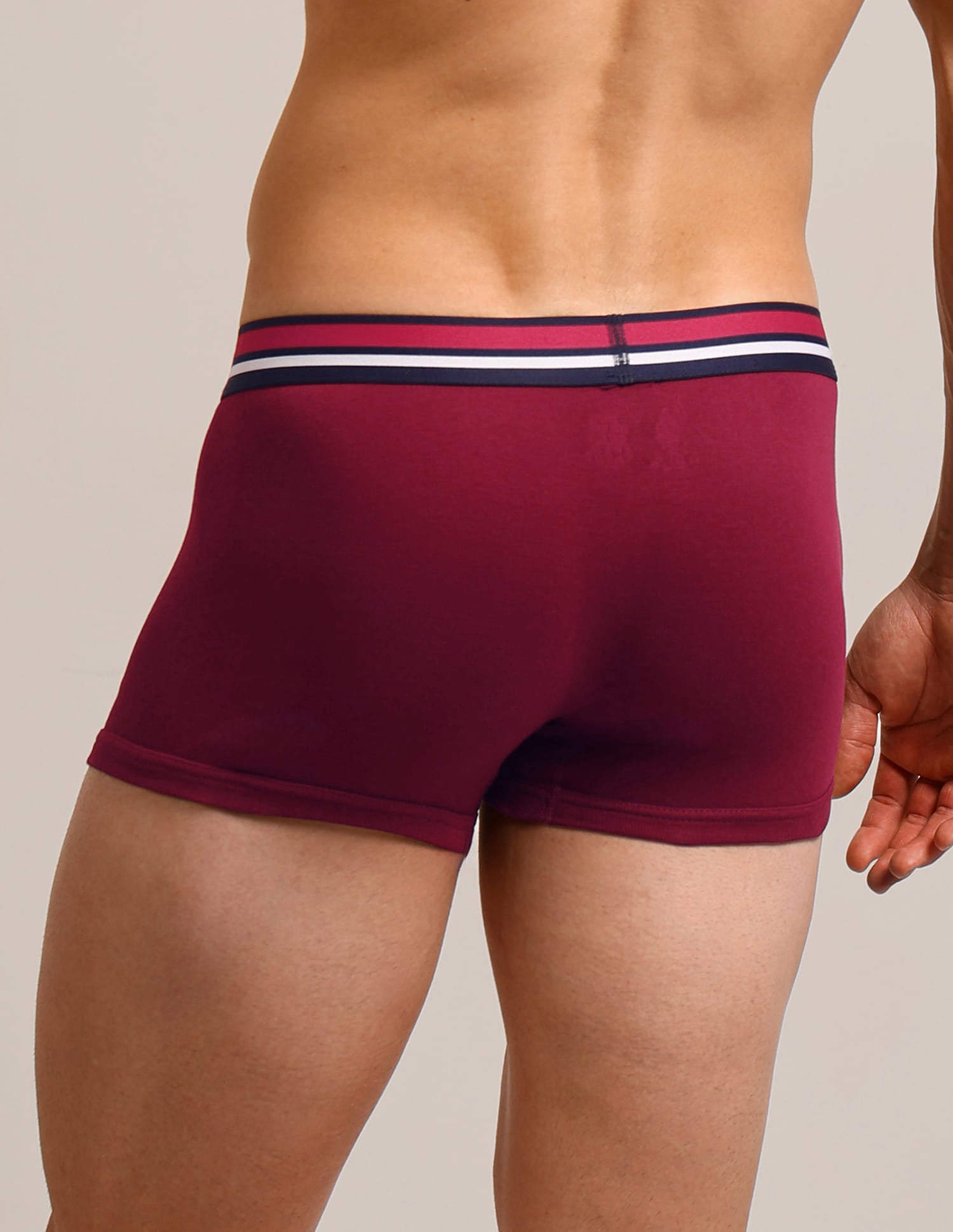 Solid Logo Waistband I641-P5 Trunks - Pack Of 5 Multi-colour - U.S. Polo Assn. India | Large