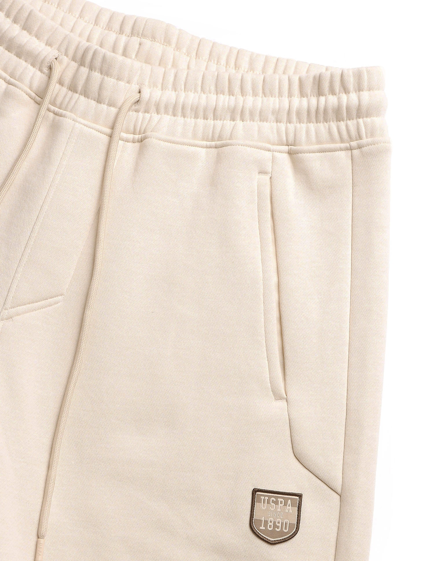 Comfort Fit Cotton OJ008-PL Lounge Joggers - Pack Of 1 Light Grey - U.S. Polo Assn. India | Large