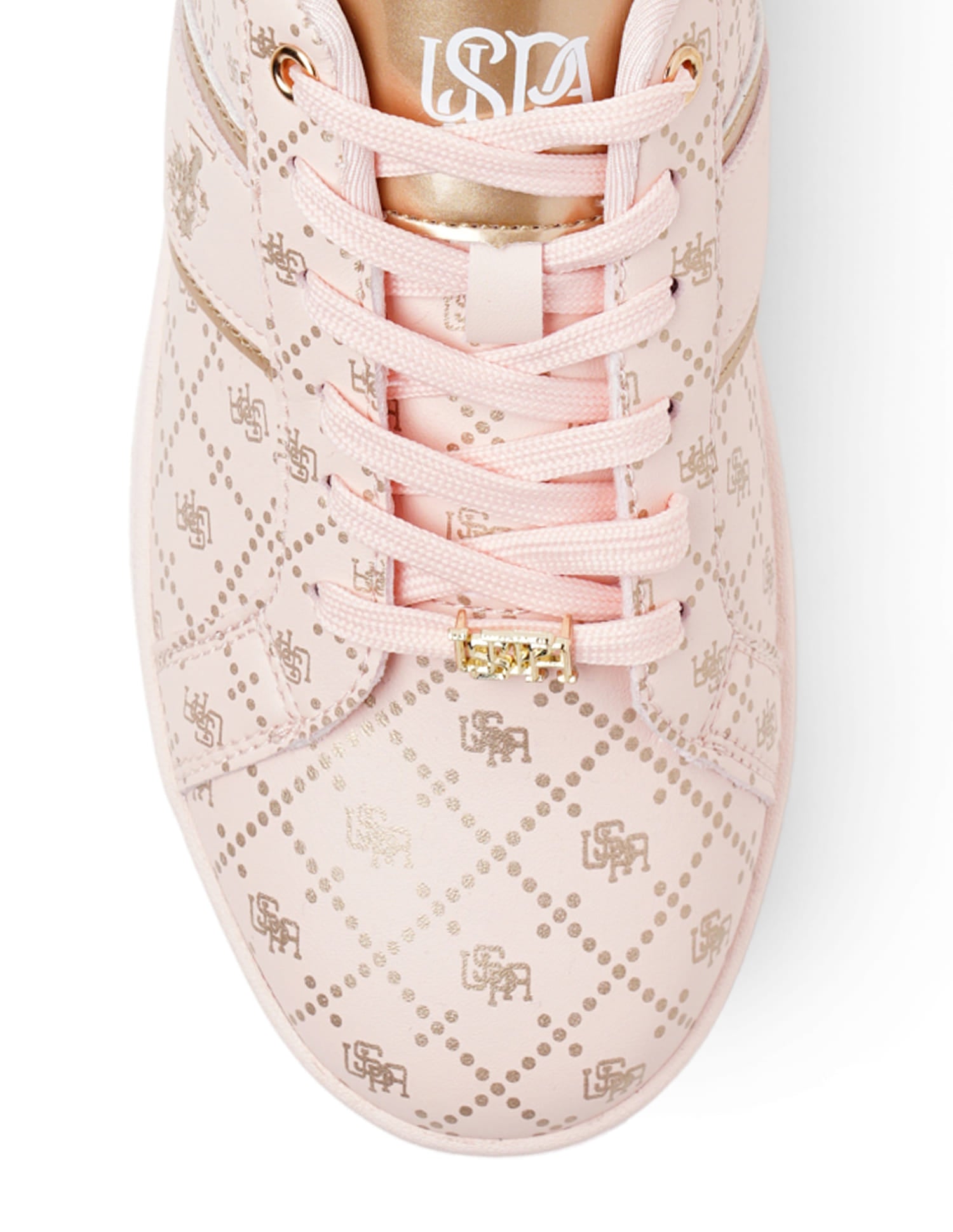 Women Logo Harriet 2.0 Sneakers Pink - U.S. Polo Assn. India | Large