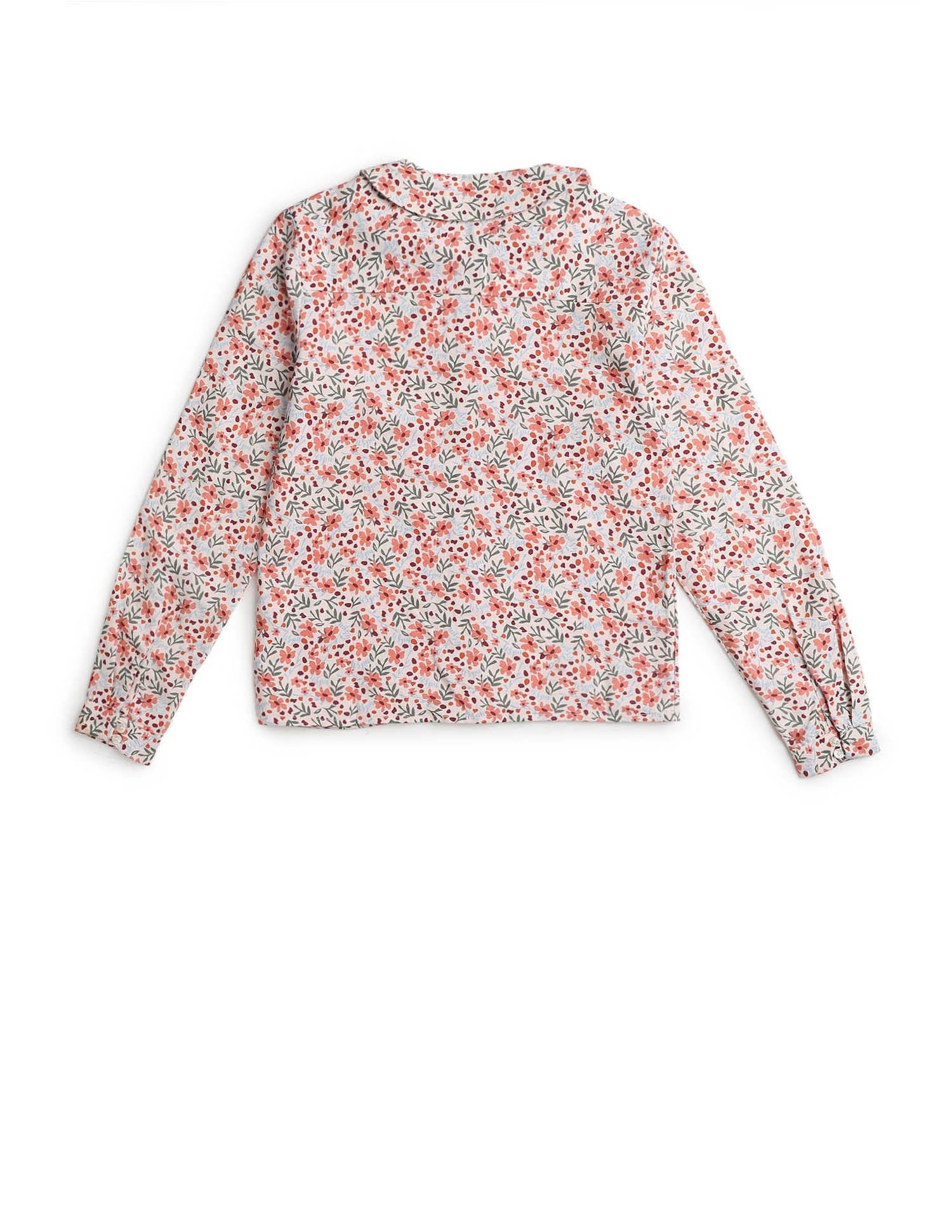 Girls Floral Brand Printed Top Multi6 - U.S. POLO ASSN. | Large