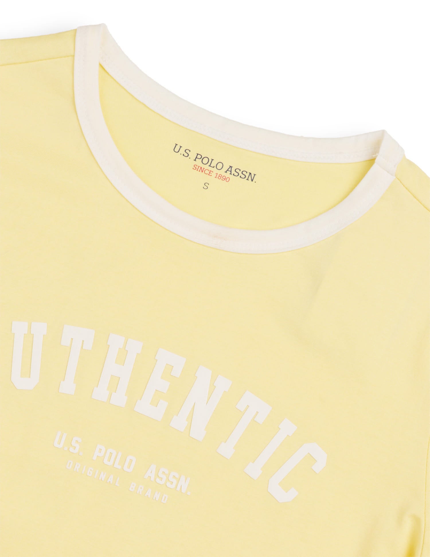 Relaxed Fit T-Shirt With Wide Leg Pants Yellow - U.S. Polo Assn. India | Large