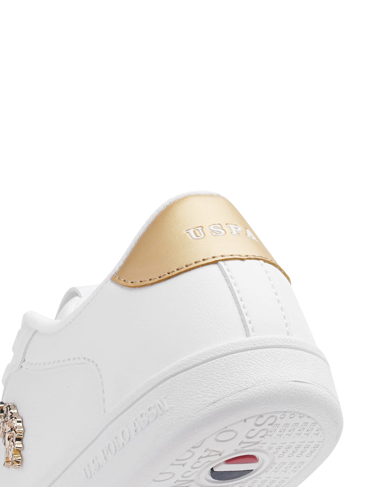 Solid Nyra Sneakers White - U.S. Polo Assn. India | Large