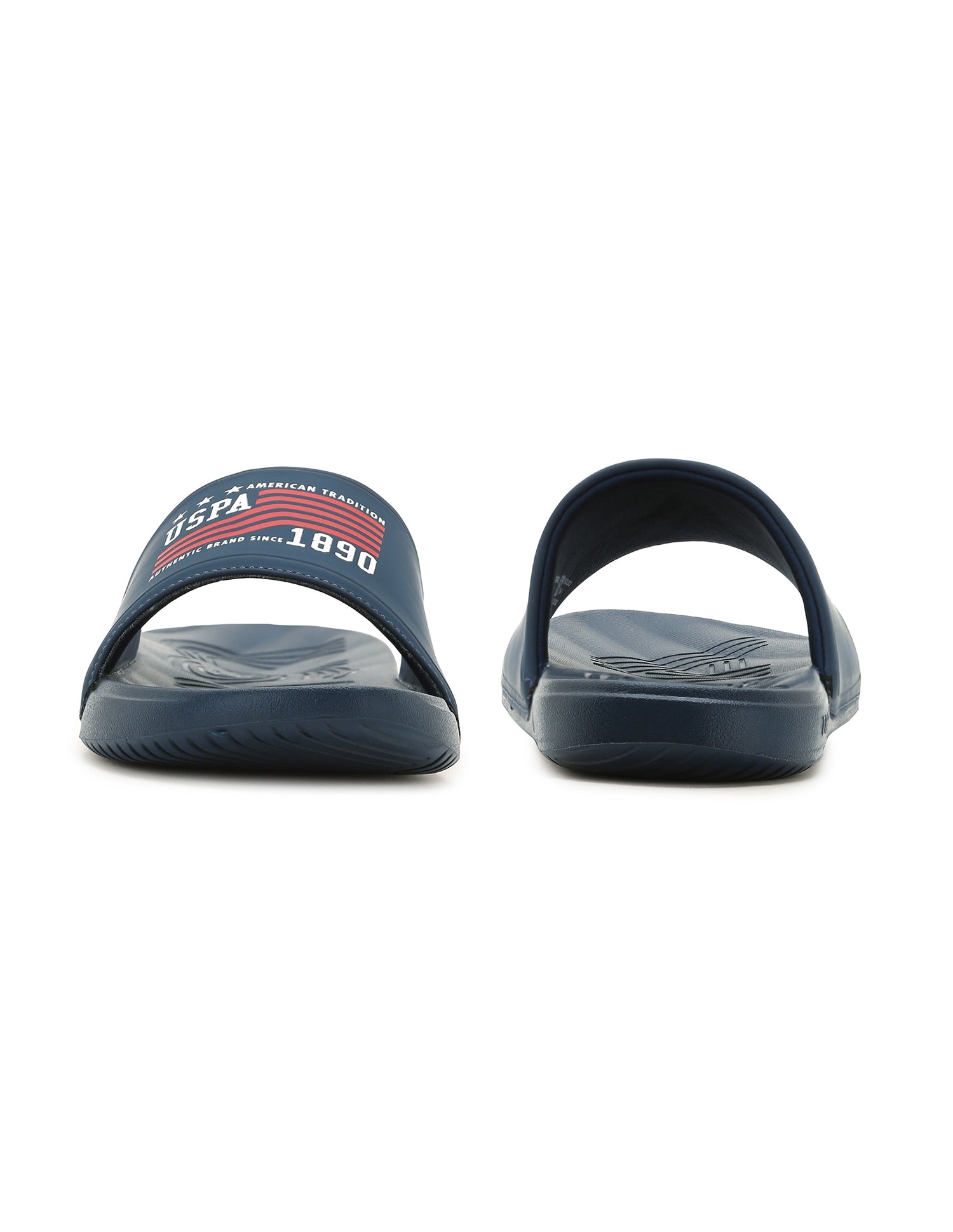 Men Axer Open Toe Slippers Navy - U.S. Polo Assn. India | Large