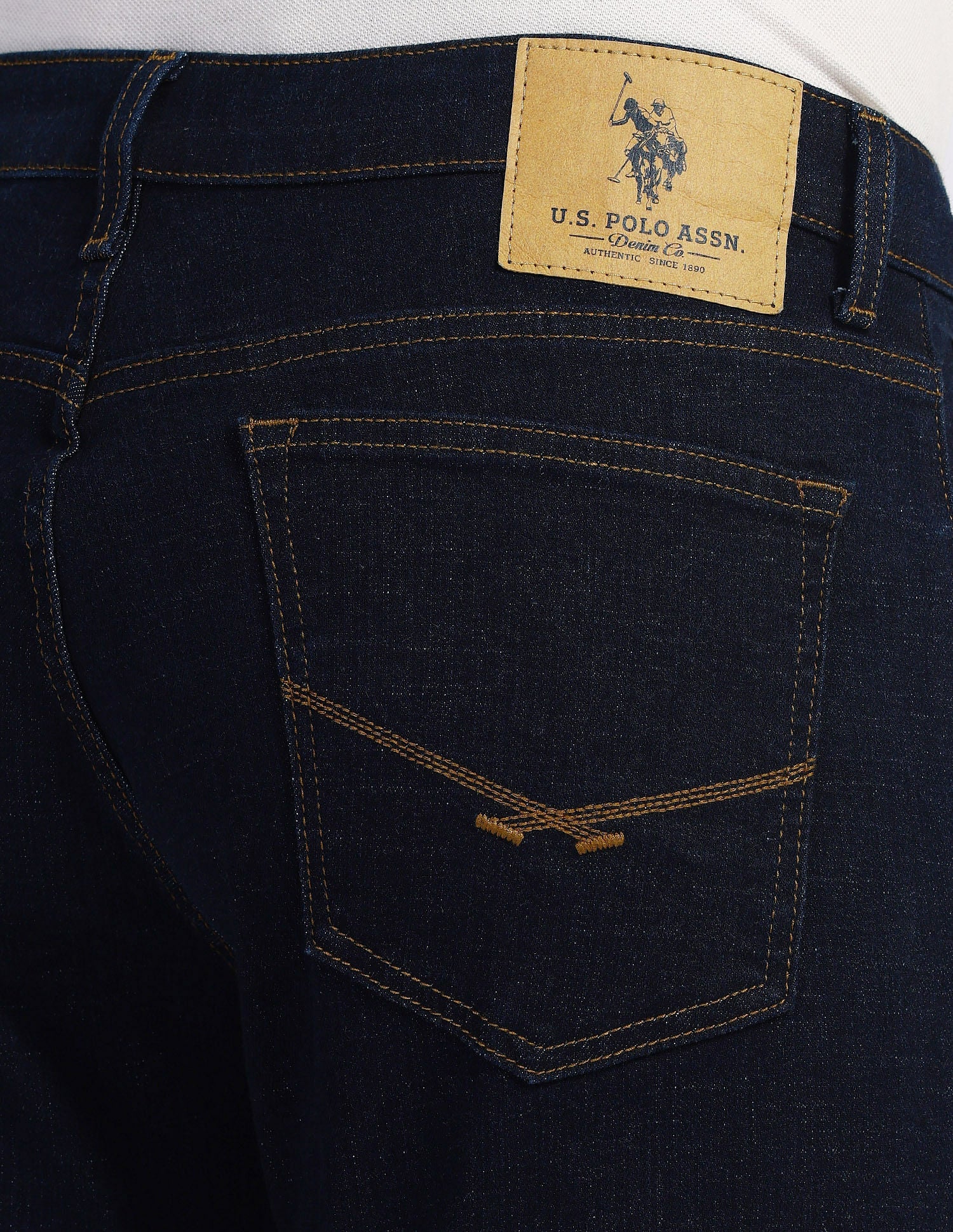 Connor Boot Cut Blue Jeans Navy - U.S. Polo Assn. India | Large