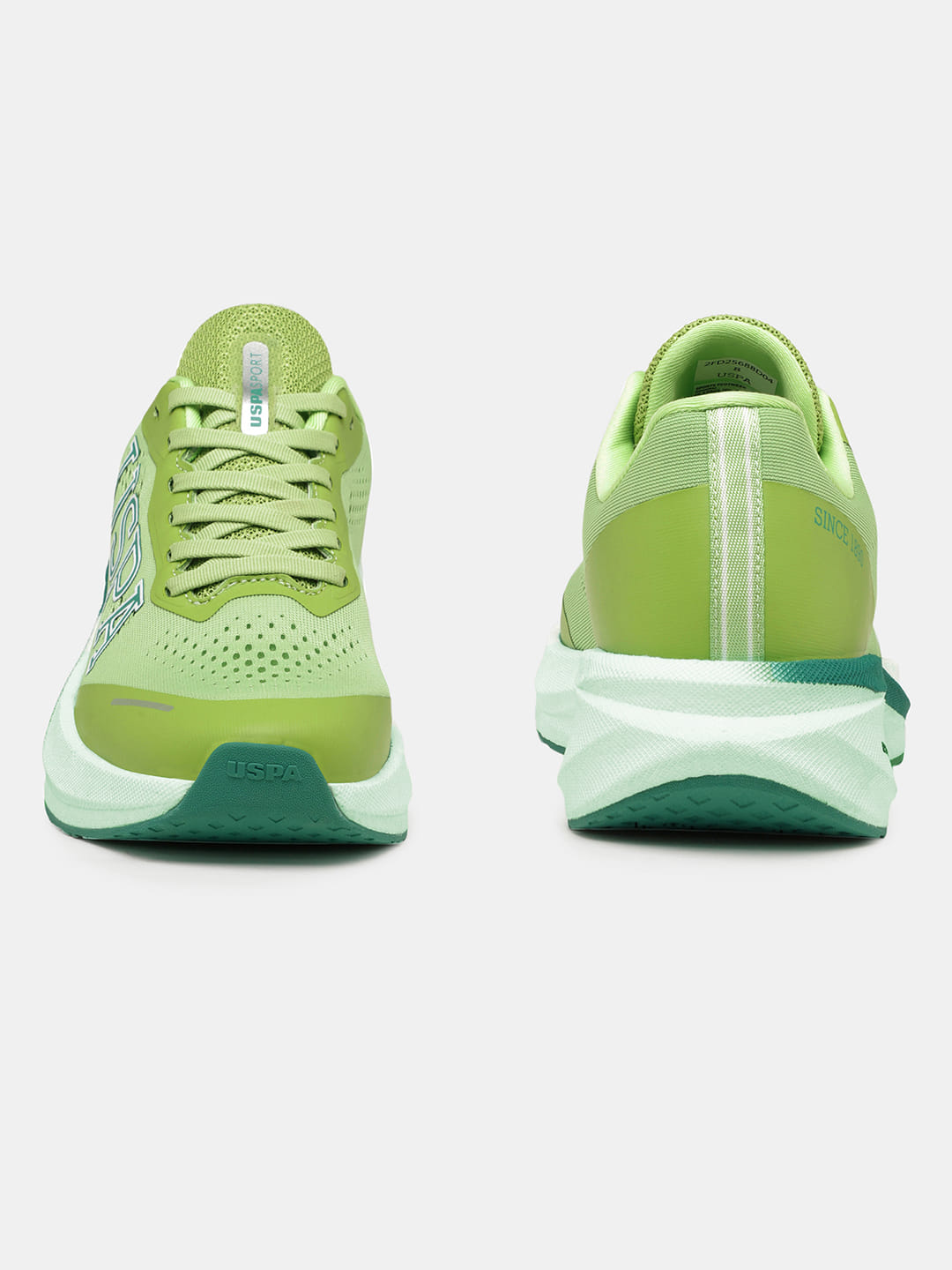 Men Rainer USPA Sport Runpro Running Shoes Green - U.S. Polo Assn. India | Large