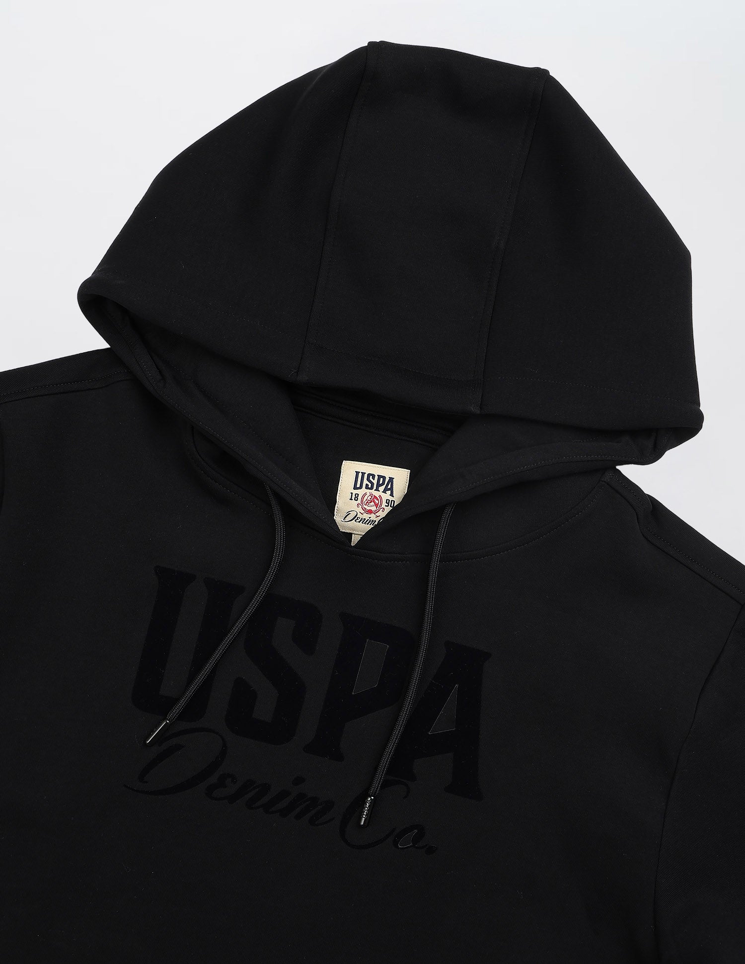 Brand Printed Regular Fit Sweatshirt Black - U.S. POLO ASSN. | Large