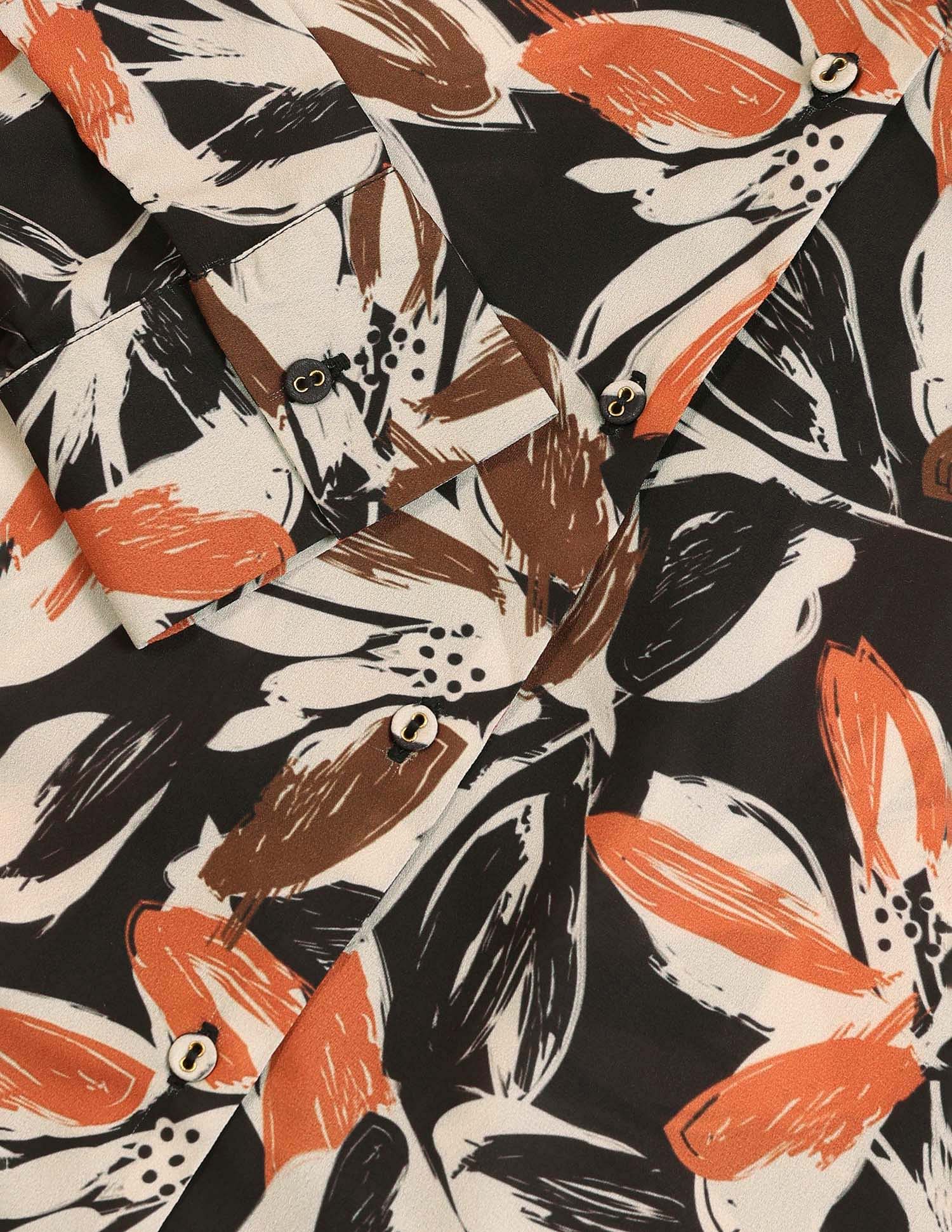 Regular Fit Floral Printed Shirt Multi-colour - U.S. POLO ASSN. | Large