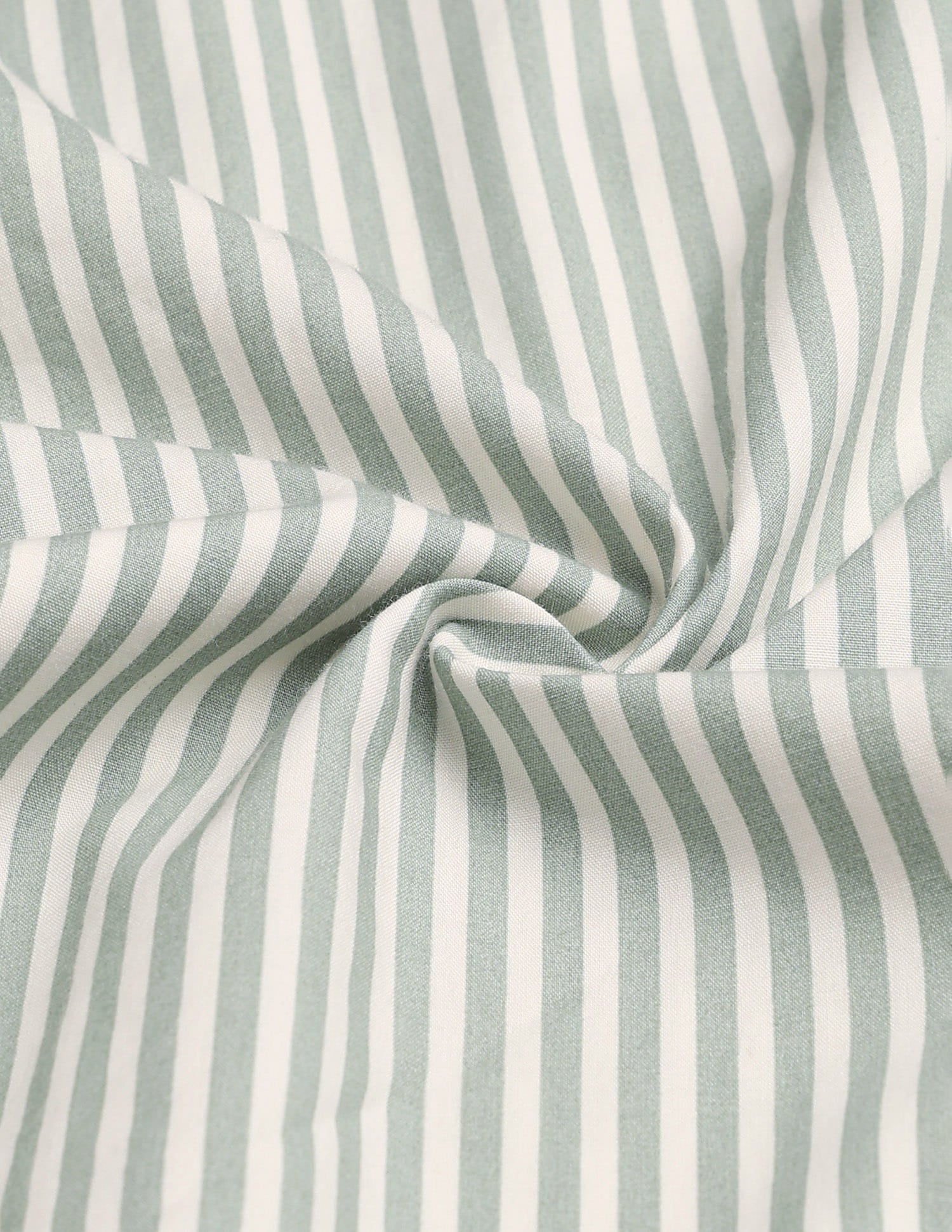 Relaxed Striped Shirt With Embroidery Green - U.S. Polo Assn. India | Large