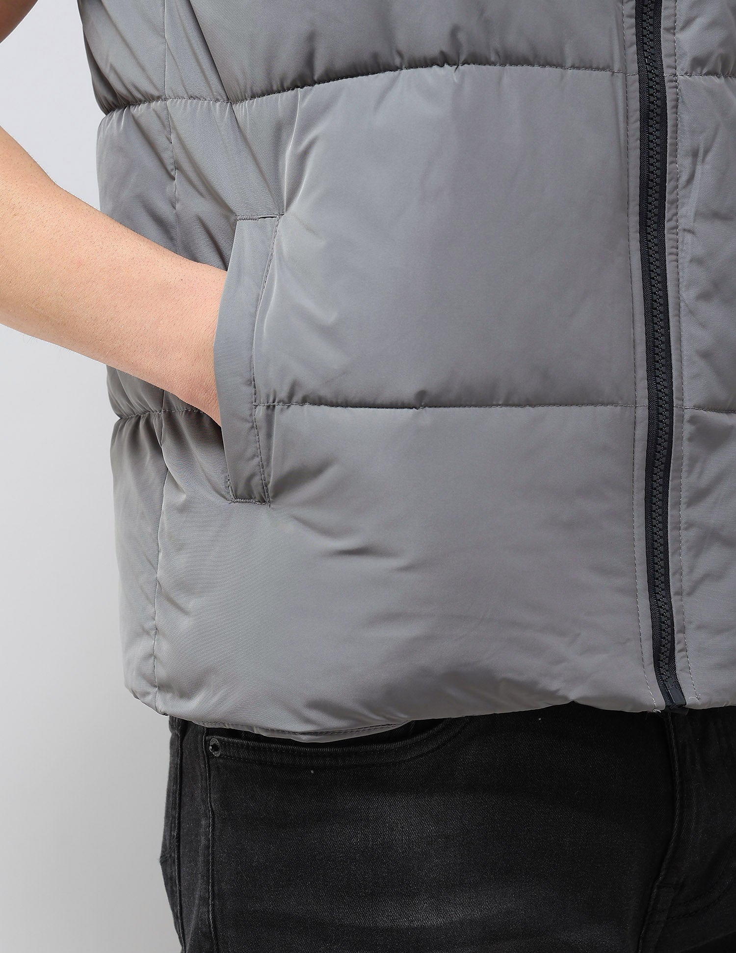 Detachable Hood Colour Blocked Jacket Black - U.S. POLO ASSN. | Large