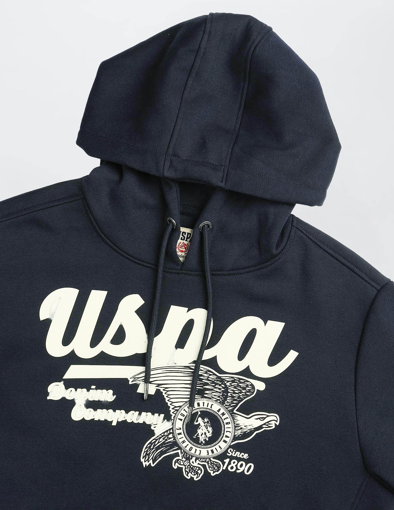 Brand Printed Regular Fit Sweatshirt Navy - U.S. POLO ASSN. | Large
