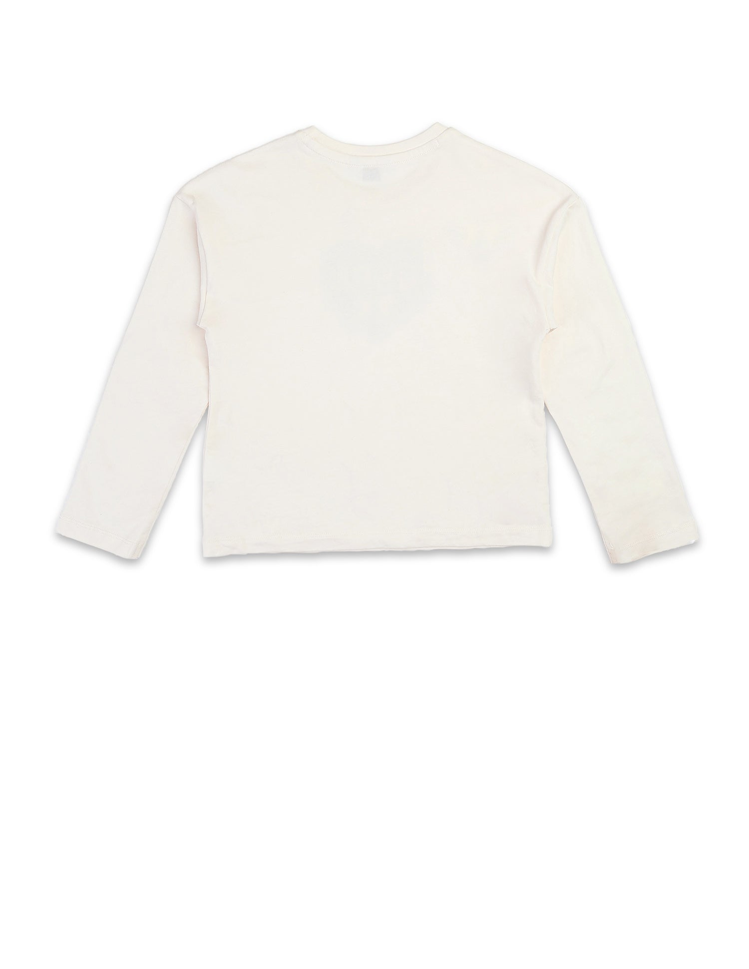 Girls Brand Printed Top Off White - U.S. POLO ASSN. | Large