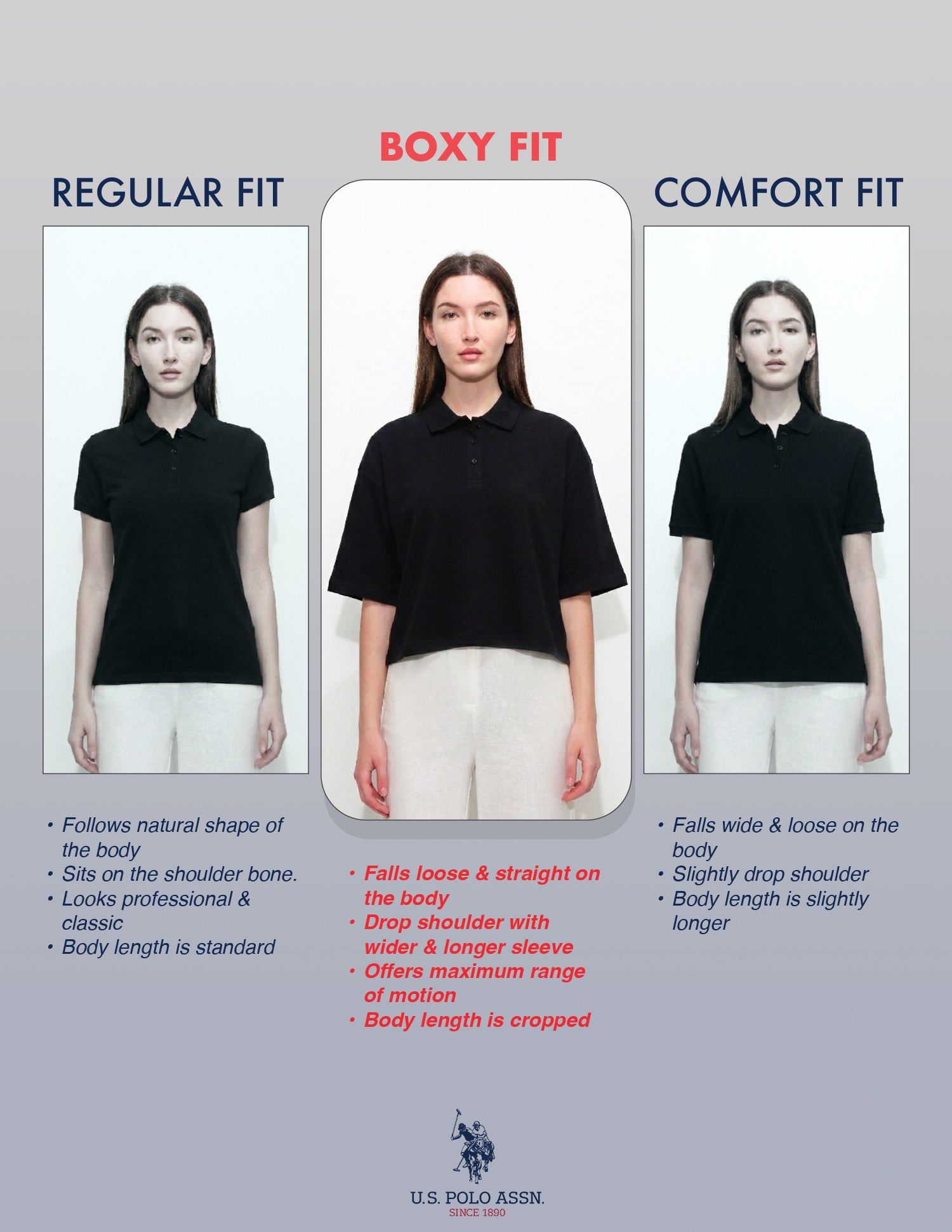 Tipped Collar Boxy Fit Polo Shirt Wine - U.S. Polo Assn. India | Large