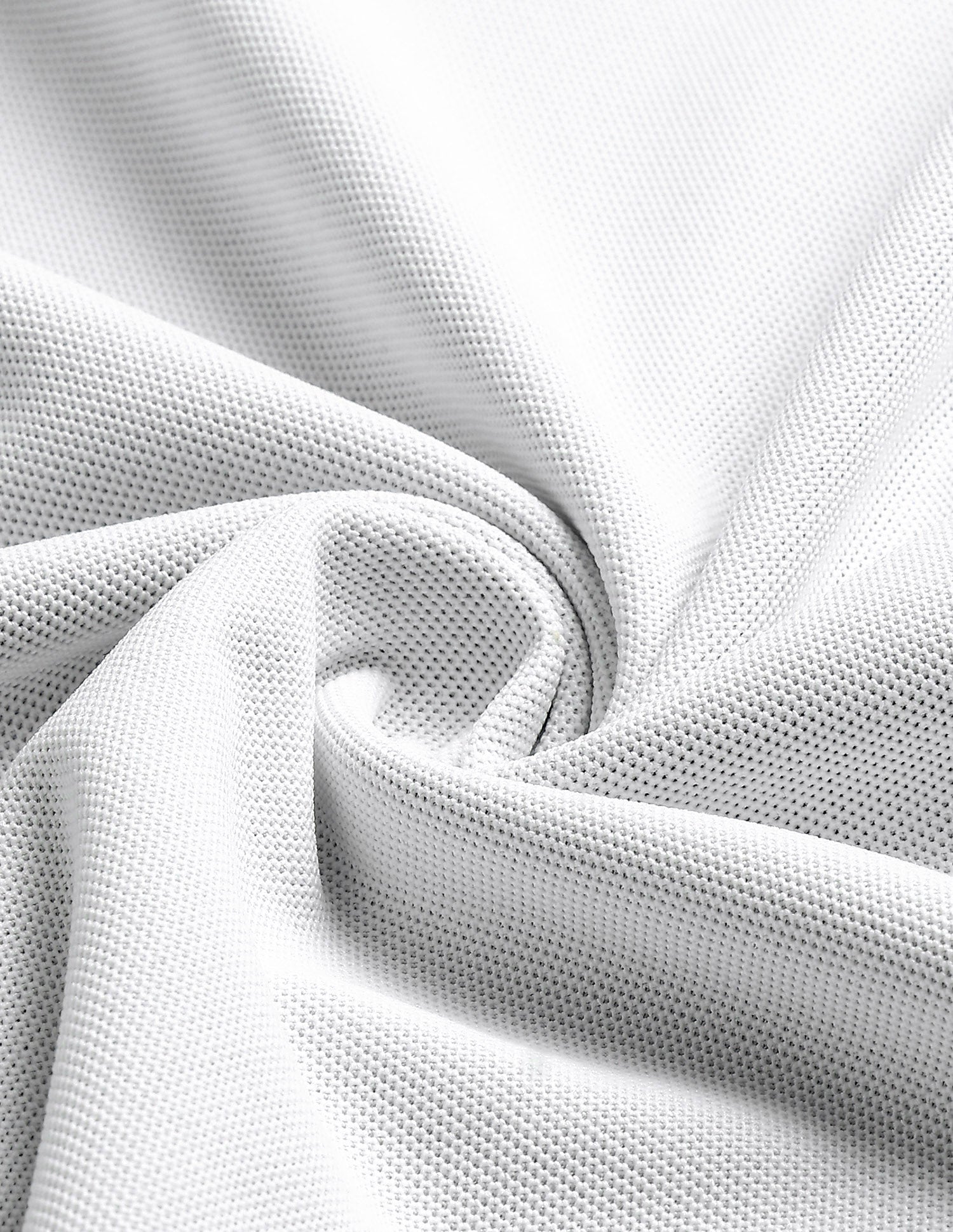 Colourblocked Slim Fit Active Polo Shirt Off White - U.S. Polo Assn. India | Large