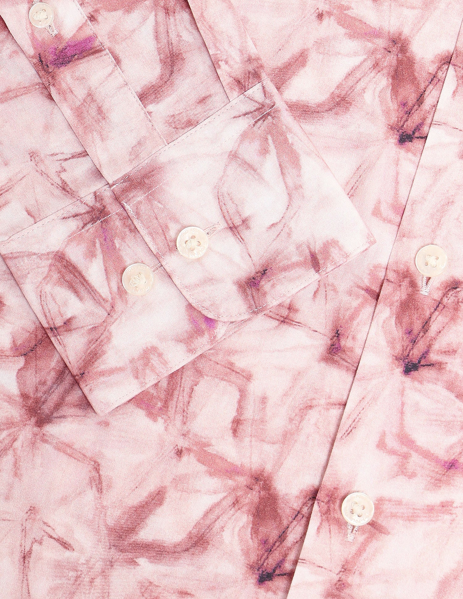 Satin Digital Print Shirt Coral - U.S. POLO ASSN. | Large