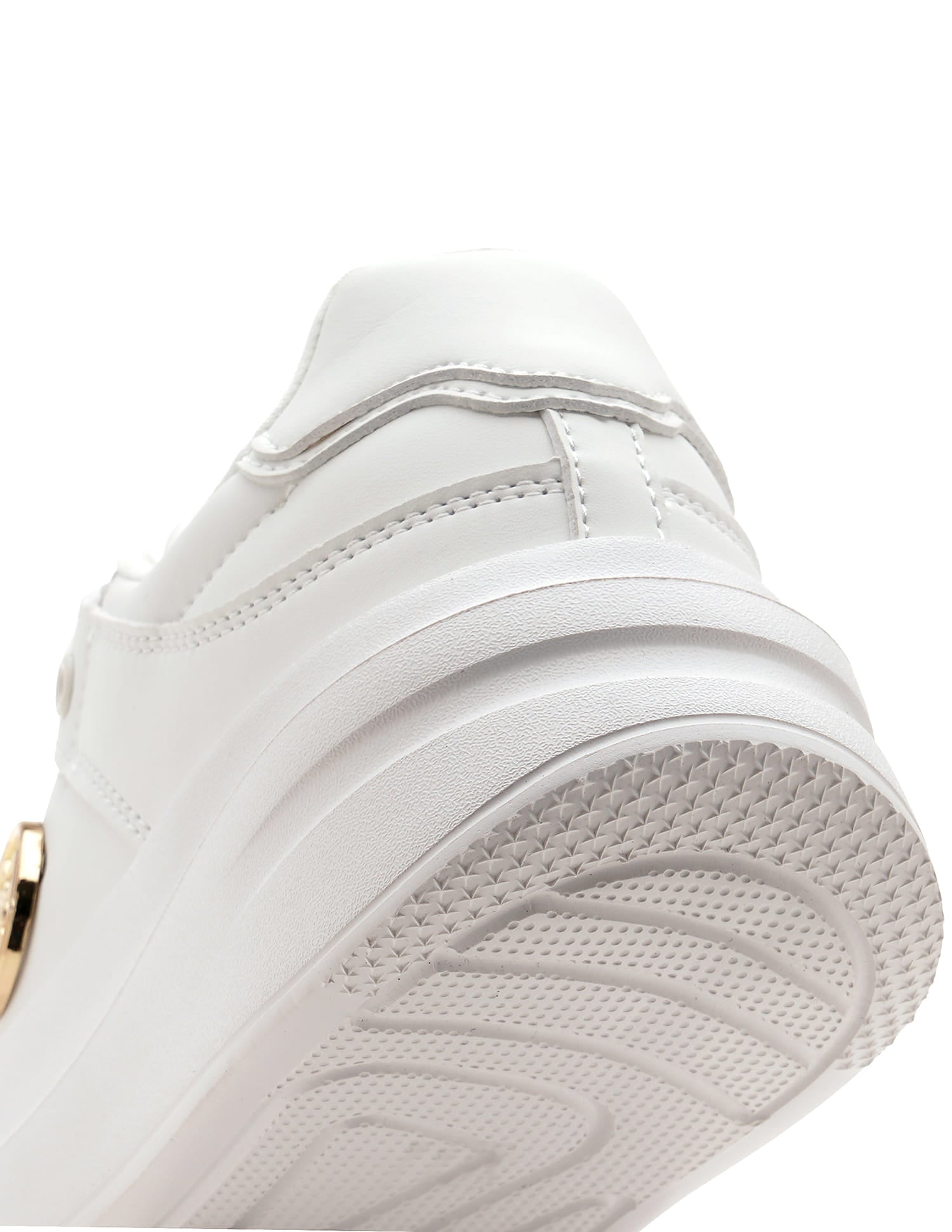 Burna White Light Weight Sneaker Shoes White - U.S. Polo Assn. India | Large