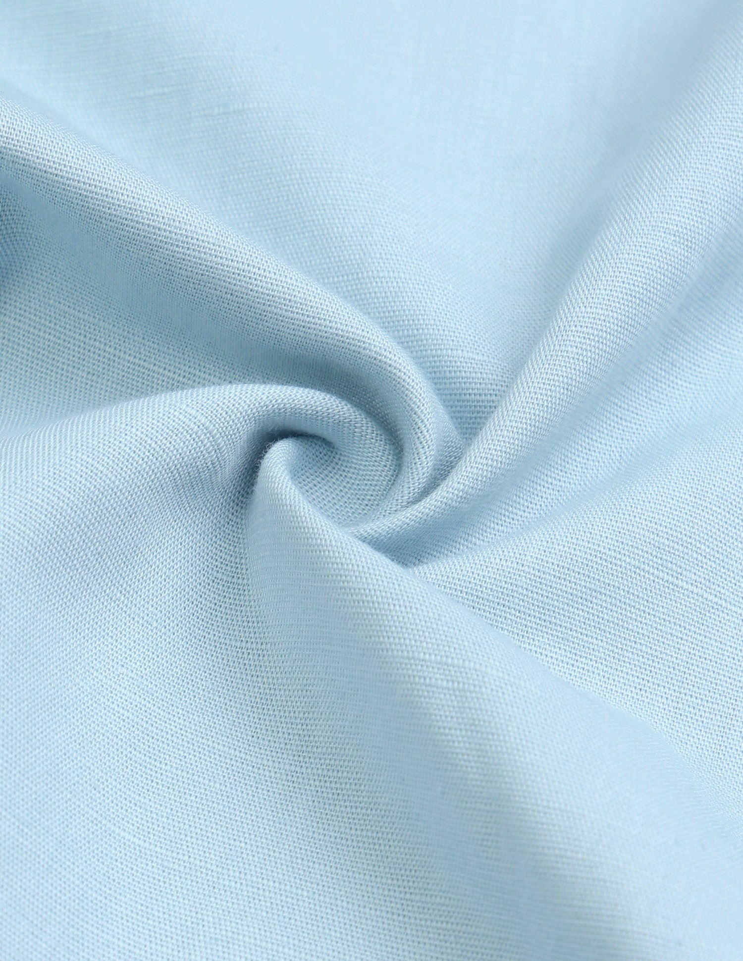 Tailored Fit Mandarin Shirt Light Blue - U.S. Polo Assn. India | Large