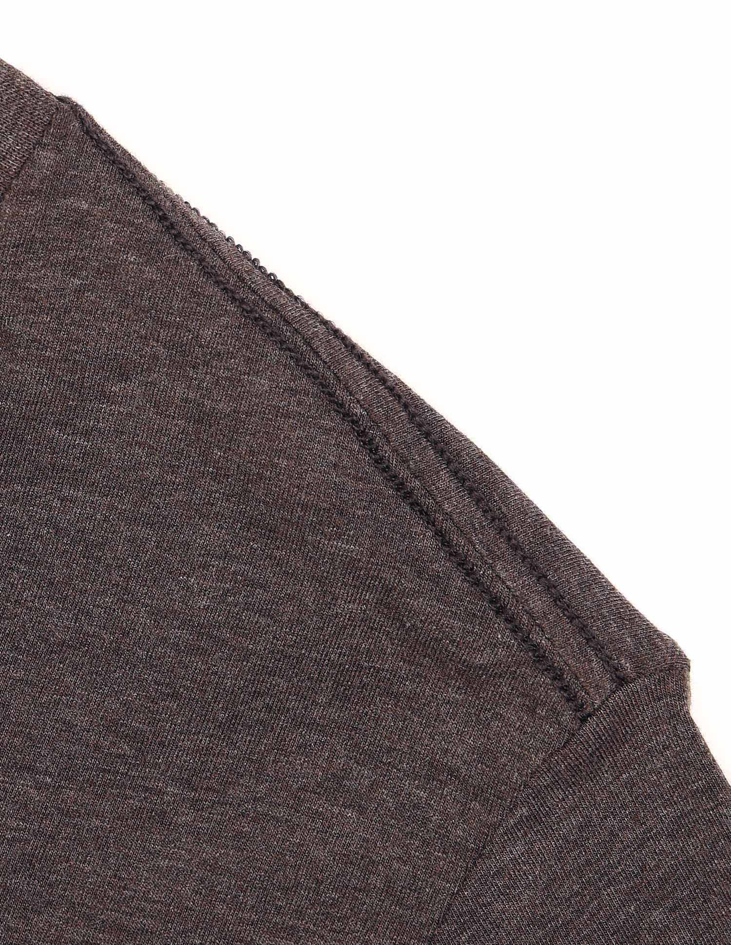 Antibacterial Comfort Fit Pe003 Lounge T-Shirt - Pack Of 1 Dark Brown Melange - U.S. POLO ASSN. | Large