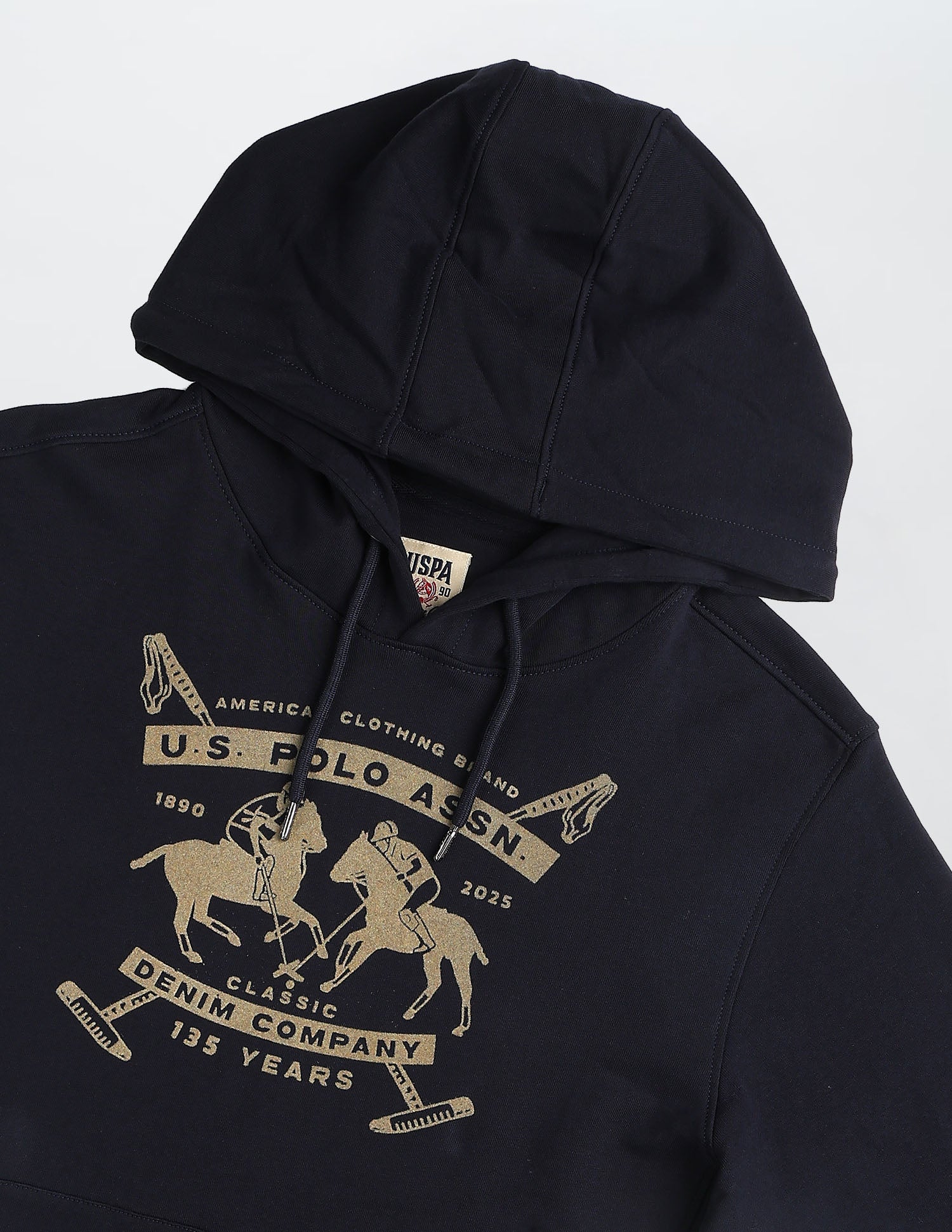 Brand Printed Regular Fit Sweatshirt Navy - U.S. POLO ASSN. | Large