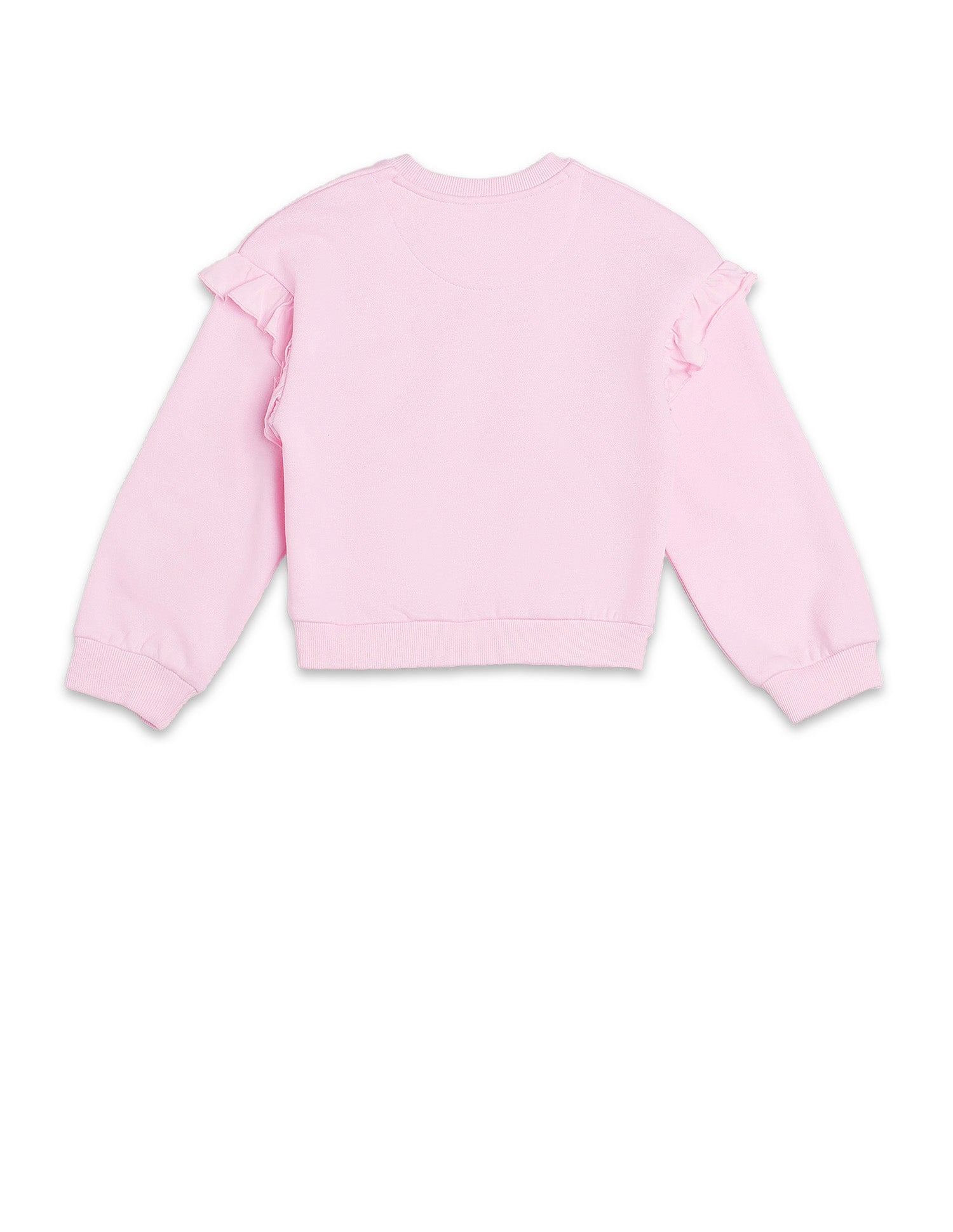 Brand Printed Regular Fit Sweatshirt Light Pink - U.S. POLO ASSN. | Large