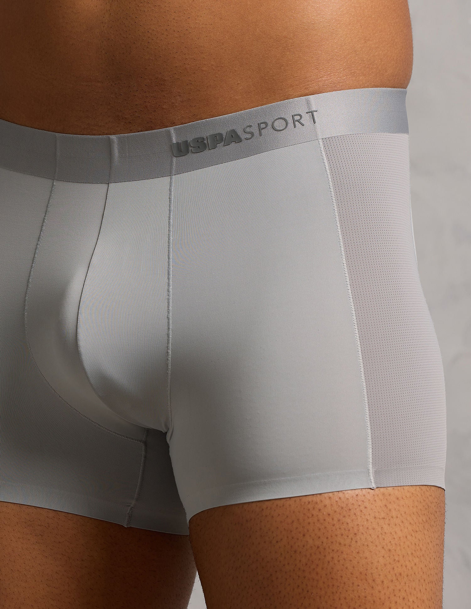 Micro Fibre Seamless High Stretch Trunk Grey - U.S. POLO ASSN. | Large