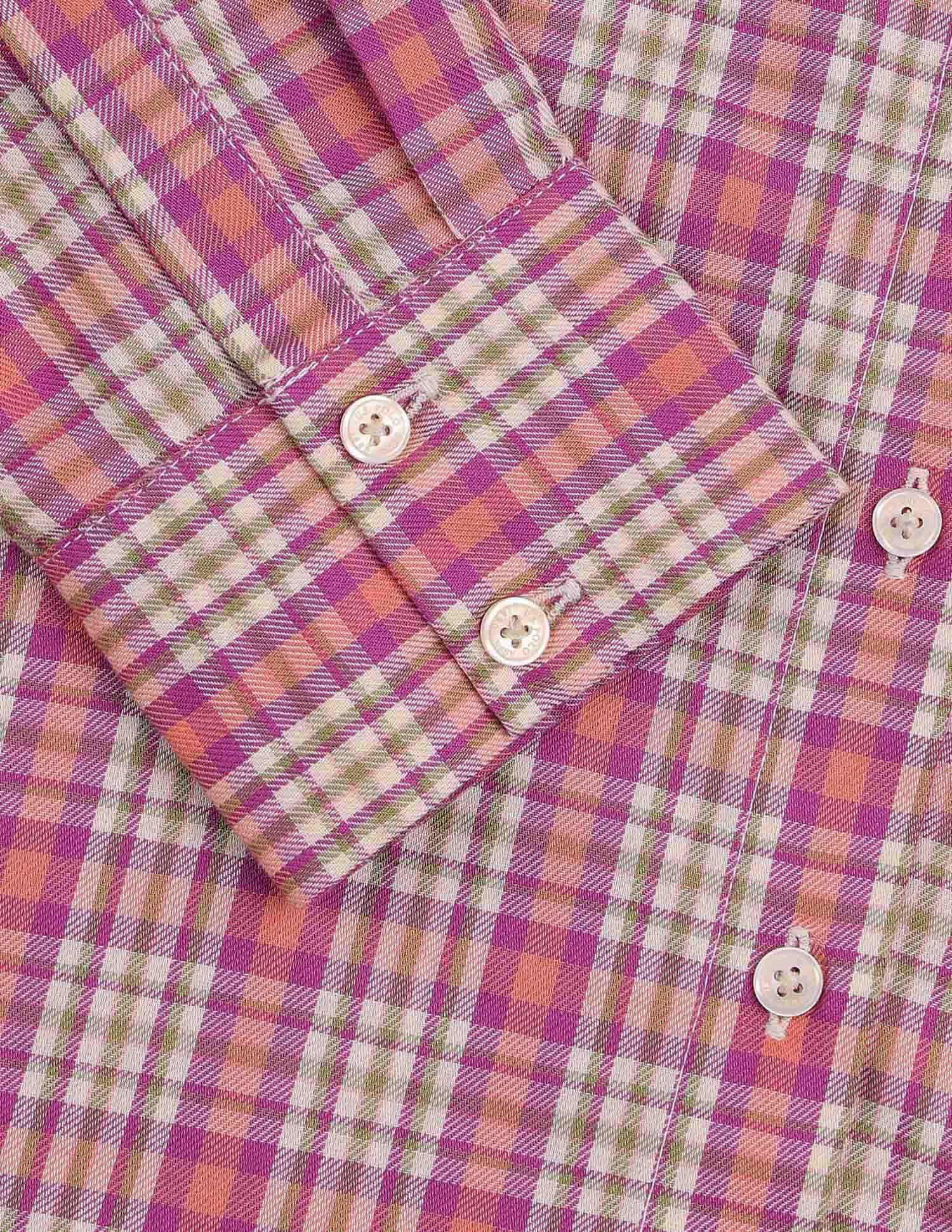 Regular Fit Gingham Checked Shirt Multi-colour - U.S. POLO ASSN. | Large