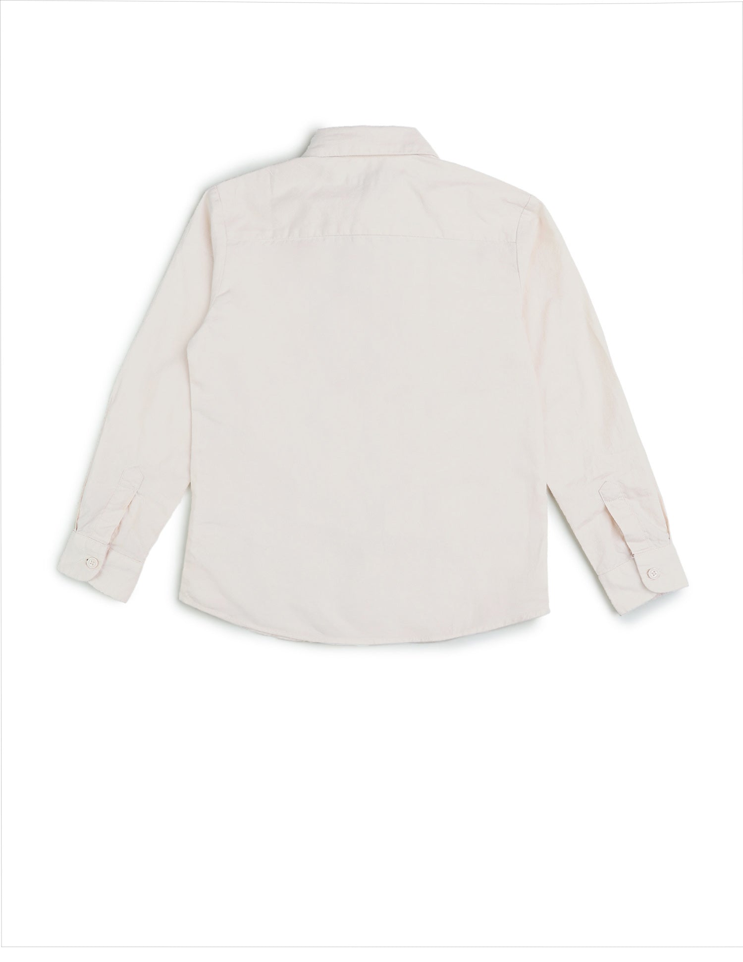 Boys Textured Dobby Shirt Ivory - U.S. POLO ASSN. | Large